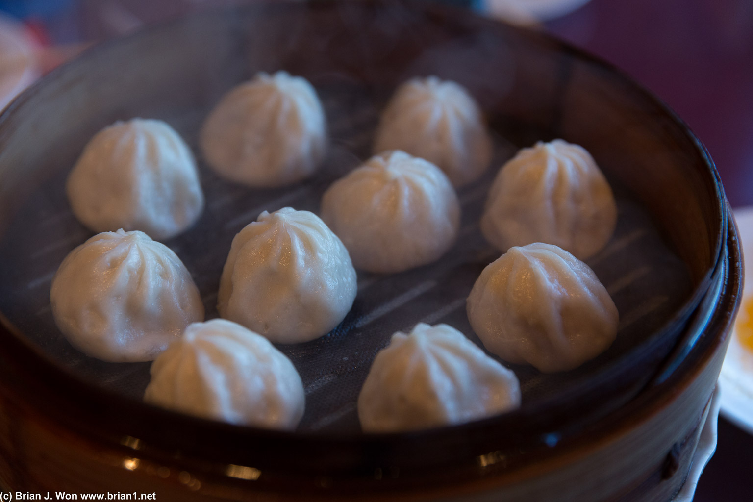 Xiao long bao were edible.