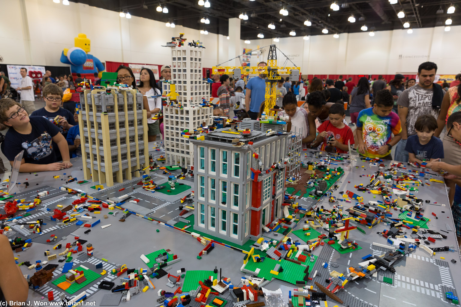Another big Lego play area. Lego City.