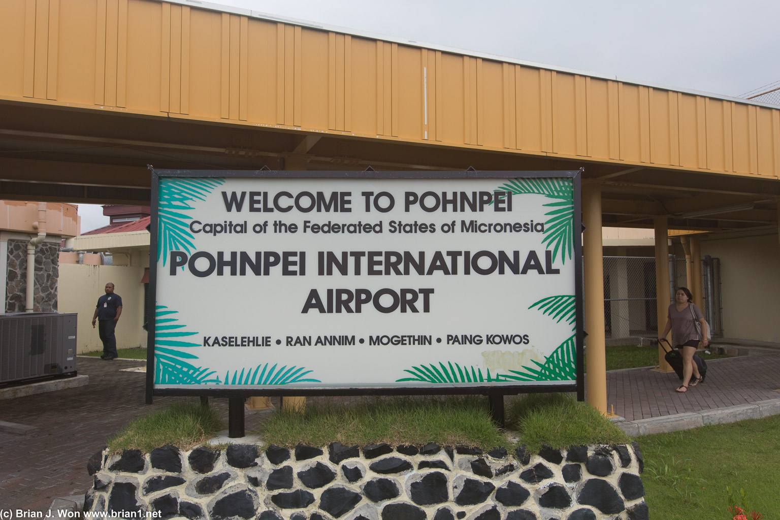 Welcome to sunny Pohnpei.