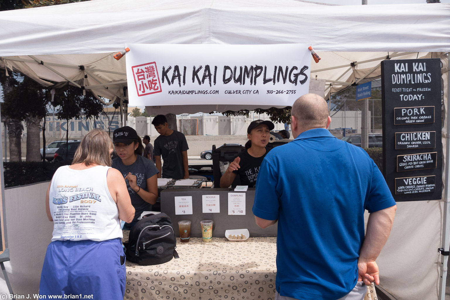 Kai Kai Dumplings. Couldn't find them on Yelp.