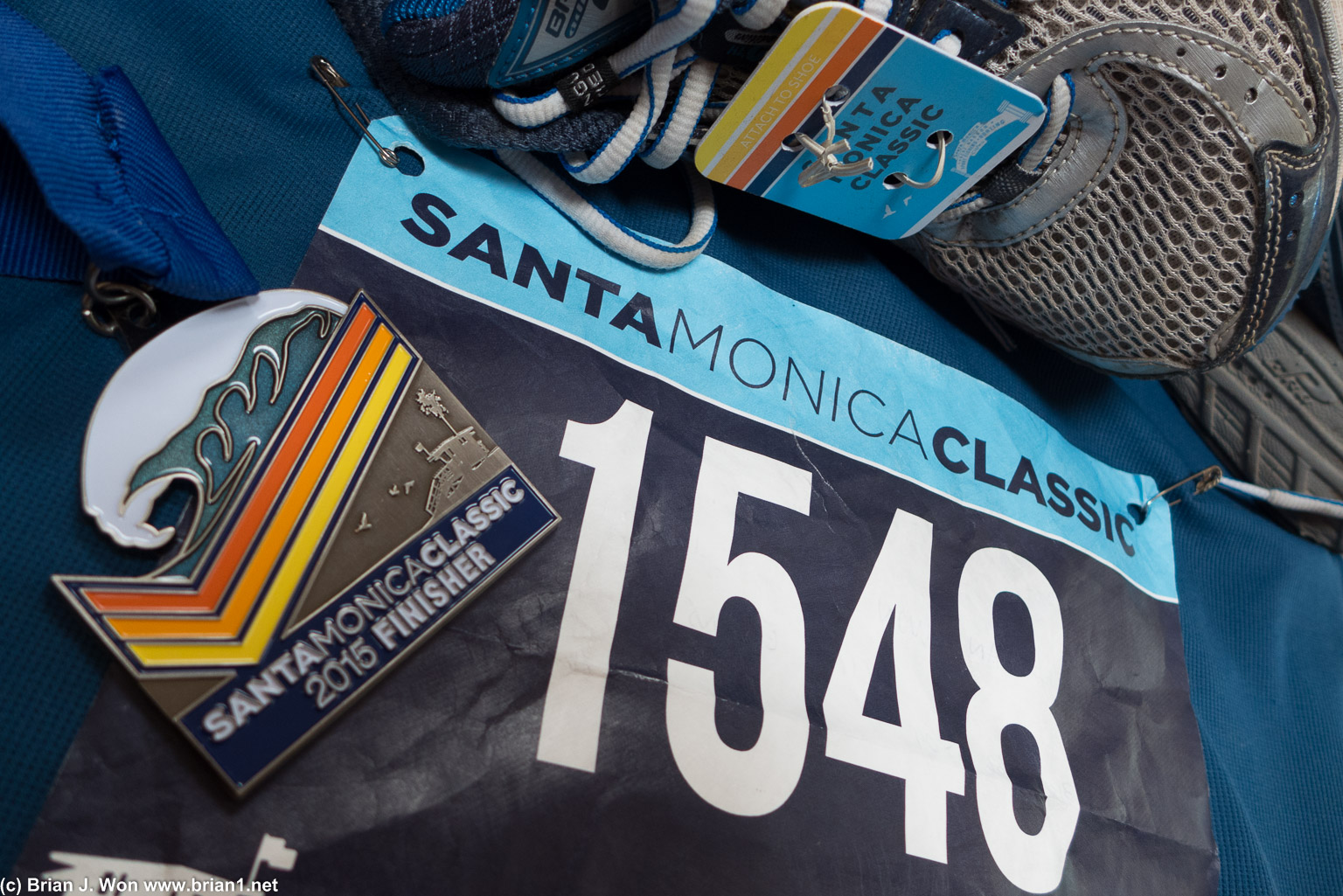 Santa Monica Classic 10K finished. 48:23, aka 7:48/mile. Stupid heat.