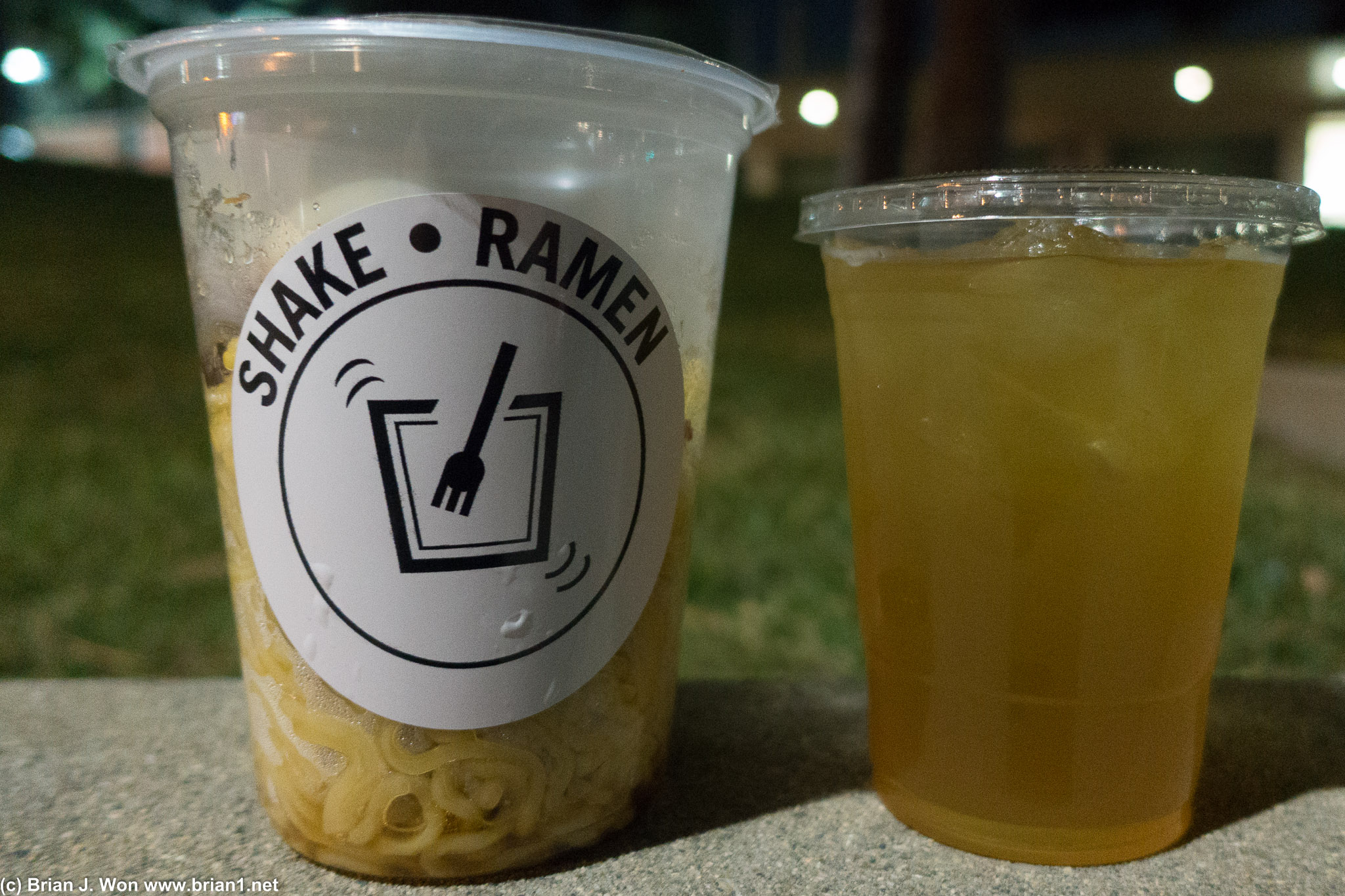 They use the same cups Half and Half uses, only for ramen!