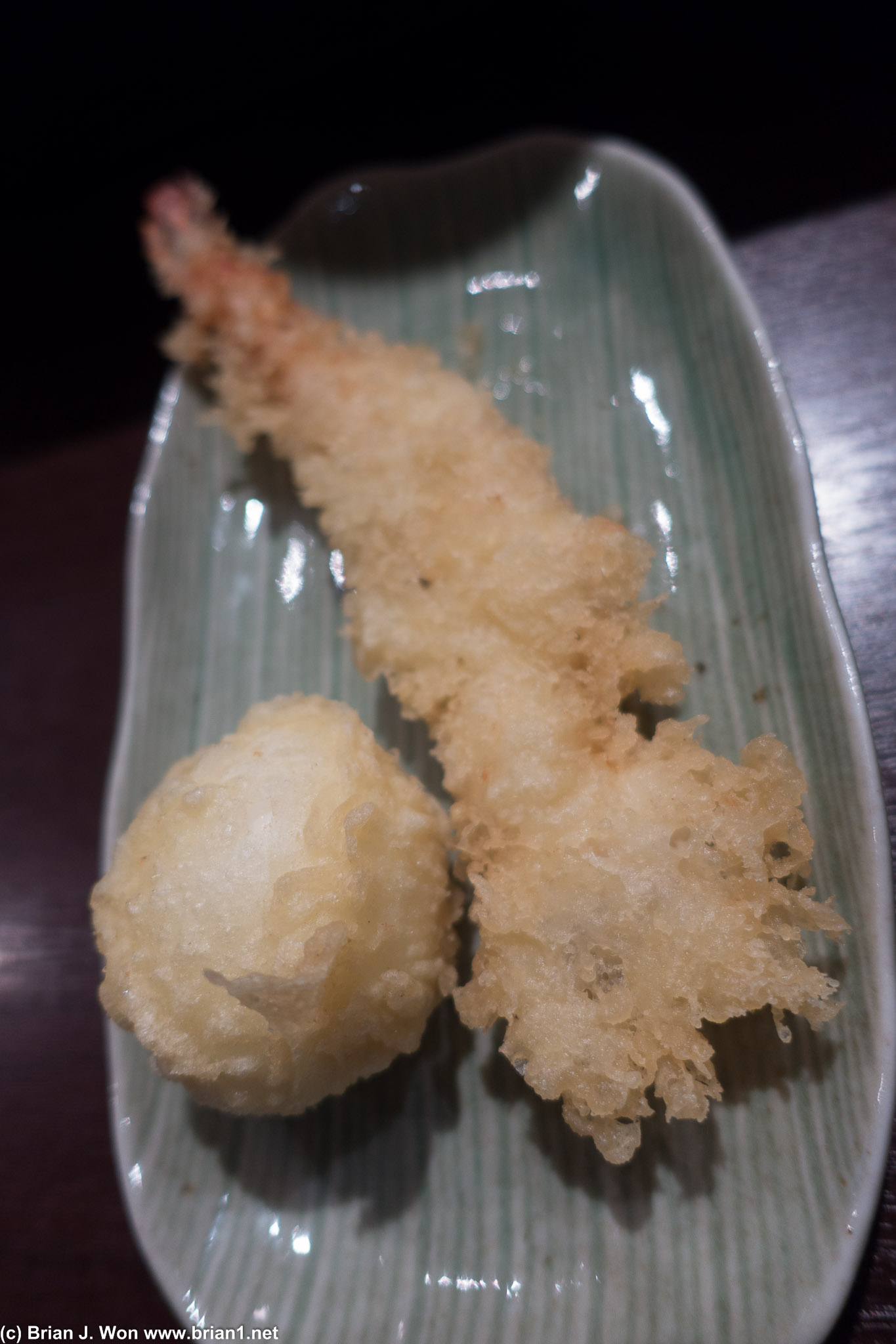Tempura is just about perfect.
