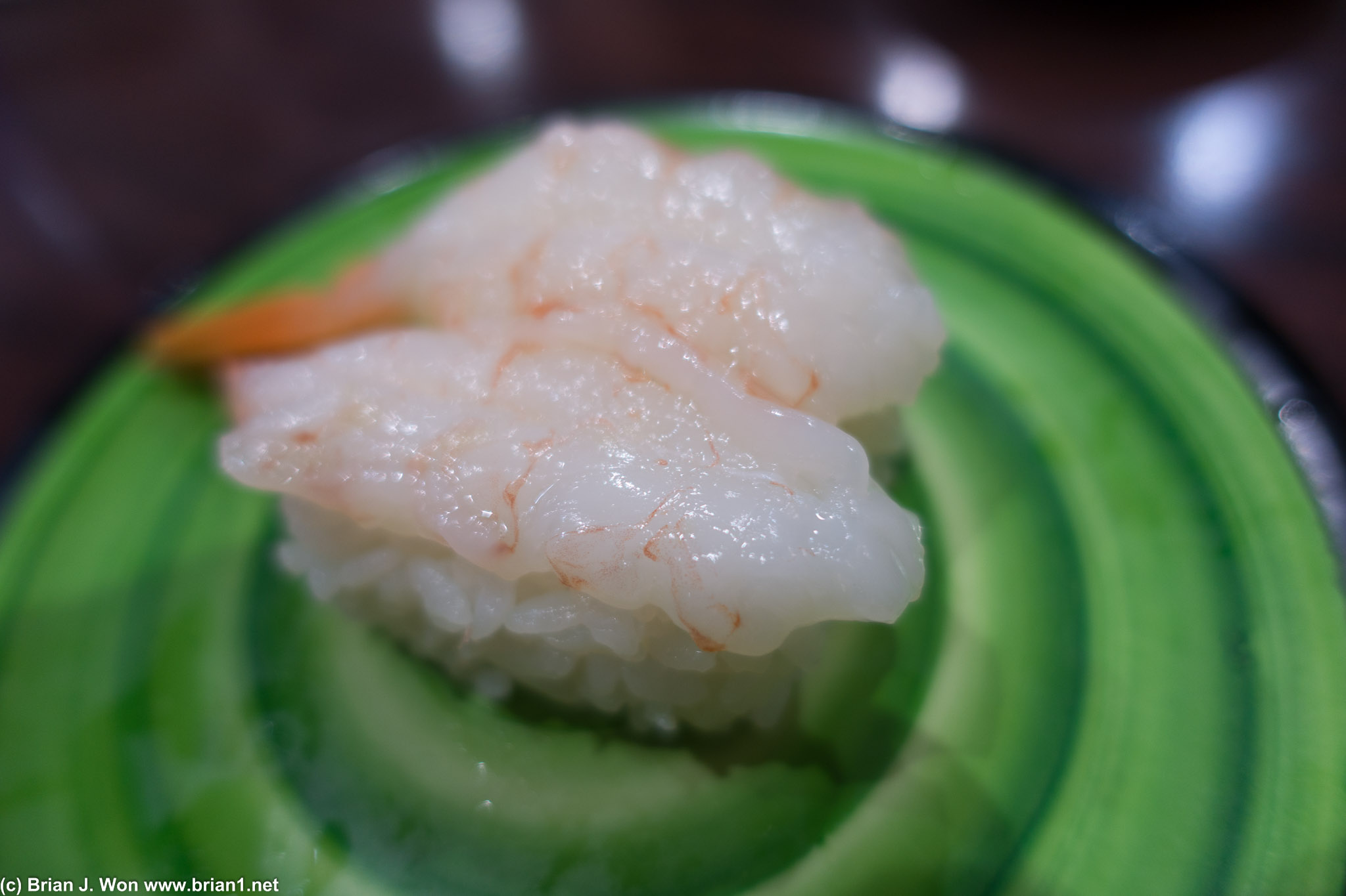 Ama ebi (sweet shrimp) must be getting really cheap if Kula has 2 pieces per plate now.