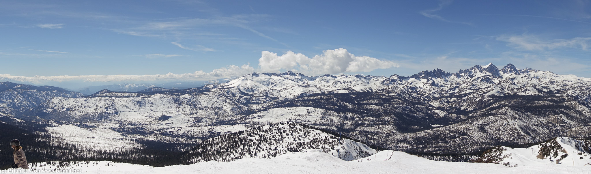 Panorama from Chair 23.