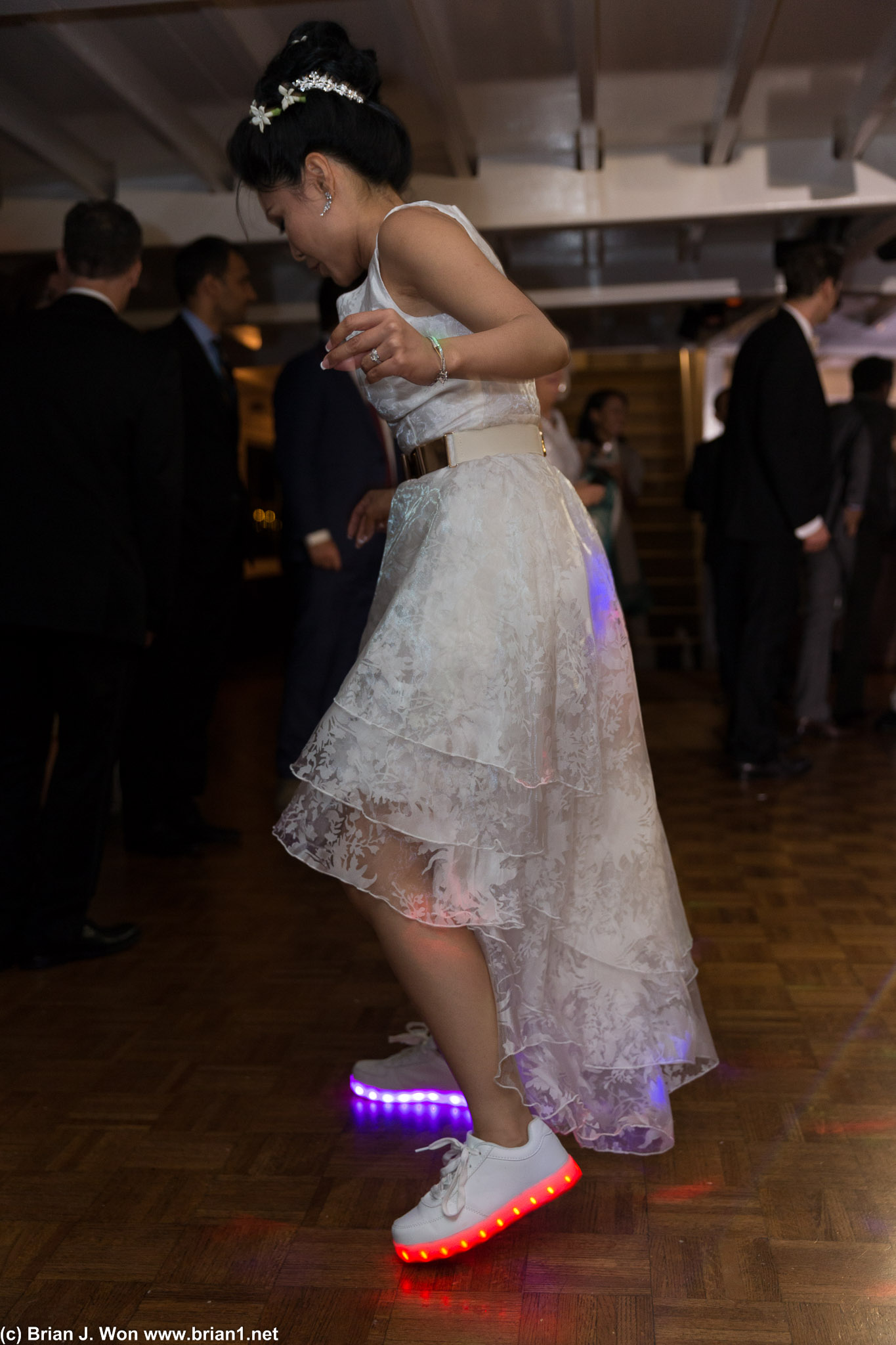 Light-up dancing shoes.