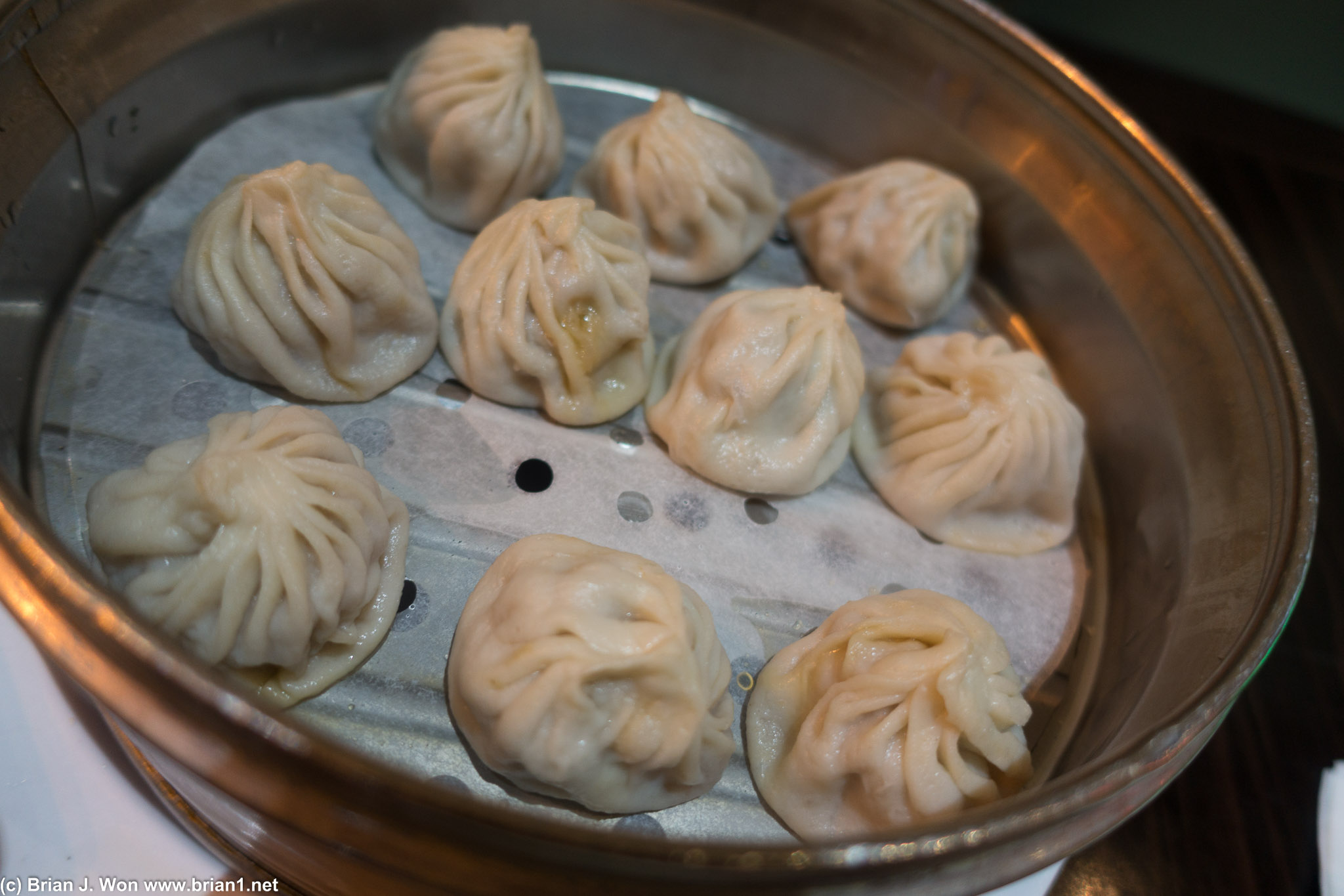 Xiao long bao. Quite decent. Not anywhere near DTF tho.