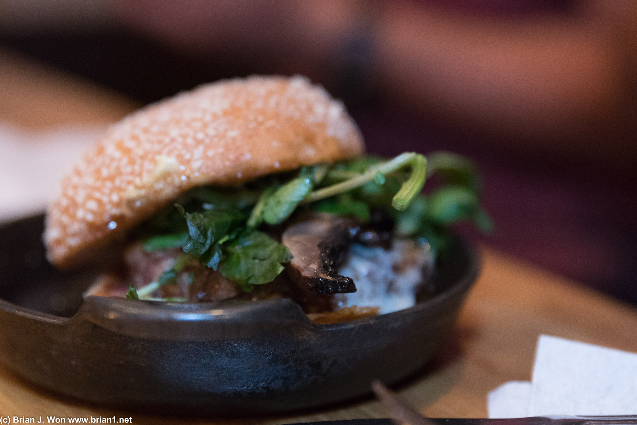 Mushroom swiss burger. Probably the best of the three.