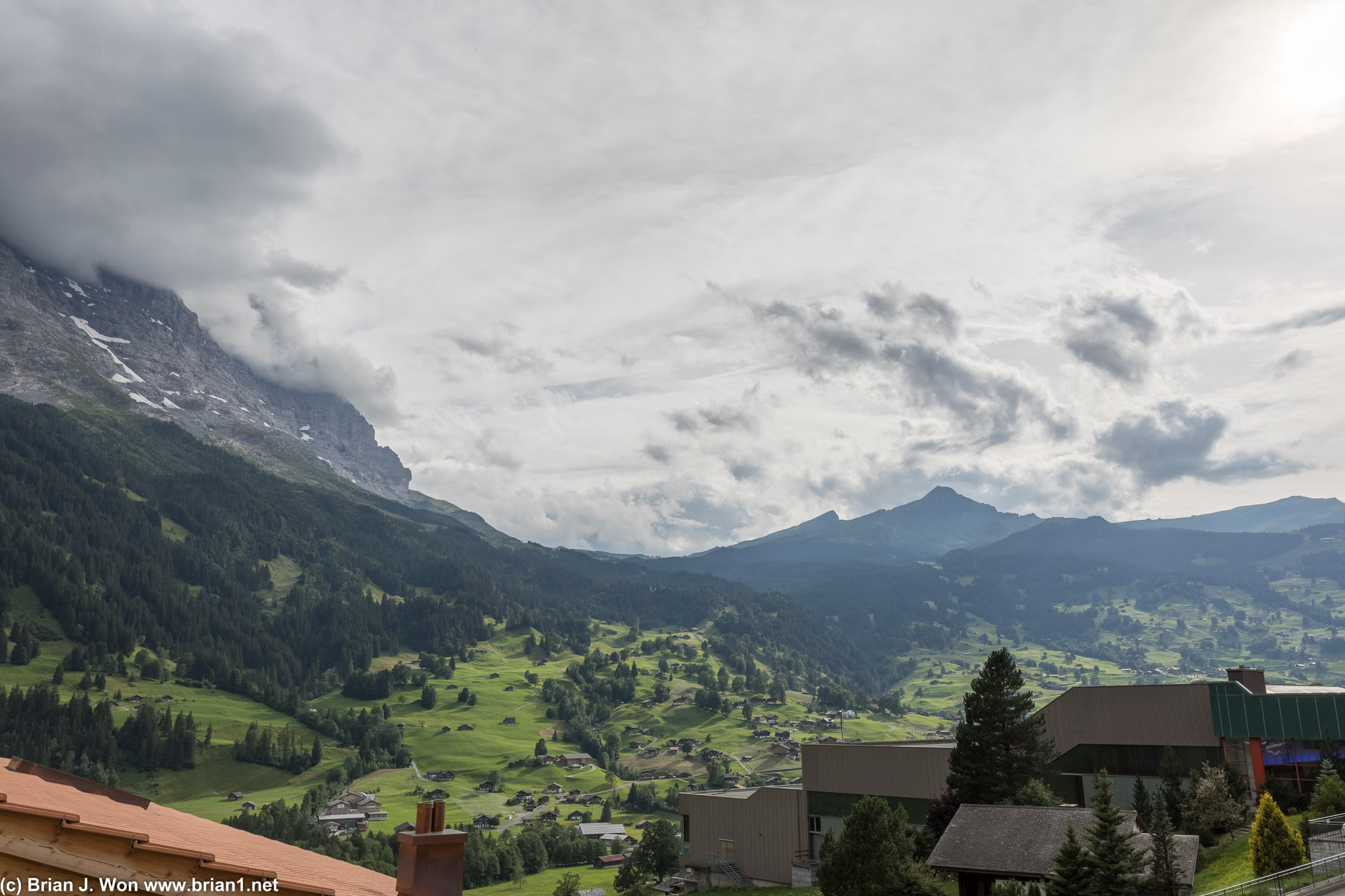Switzerland has some gorgeous mountain views.