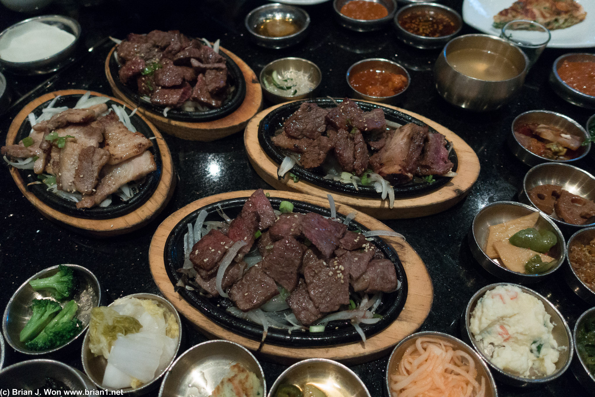 Although I think this place is much more about ban chan rather than kbbq, despite the name...