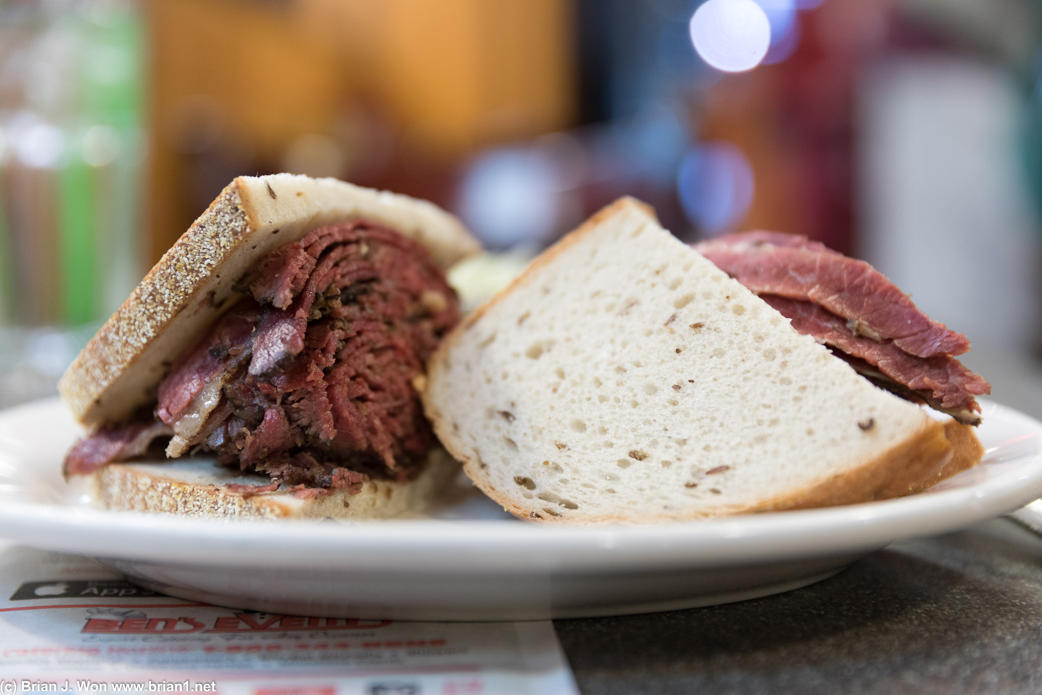 Pastrami was entirely forgettable.
