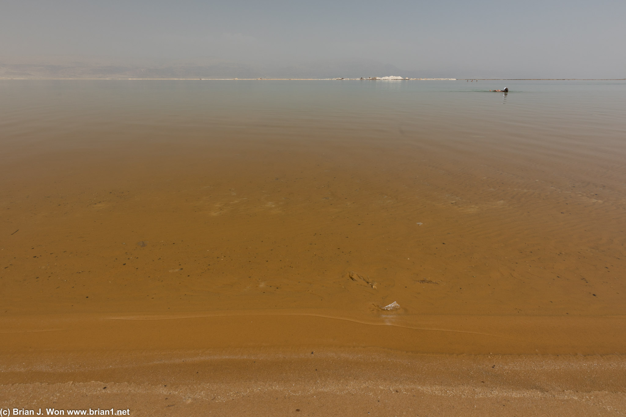The Dead Sea.