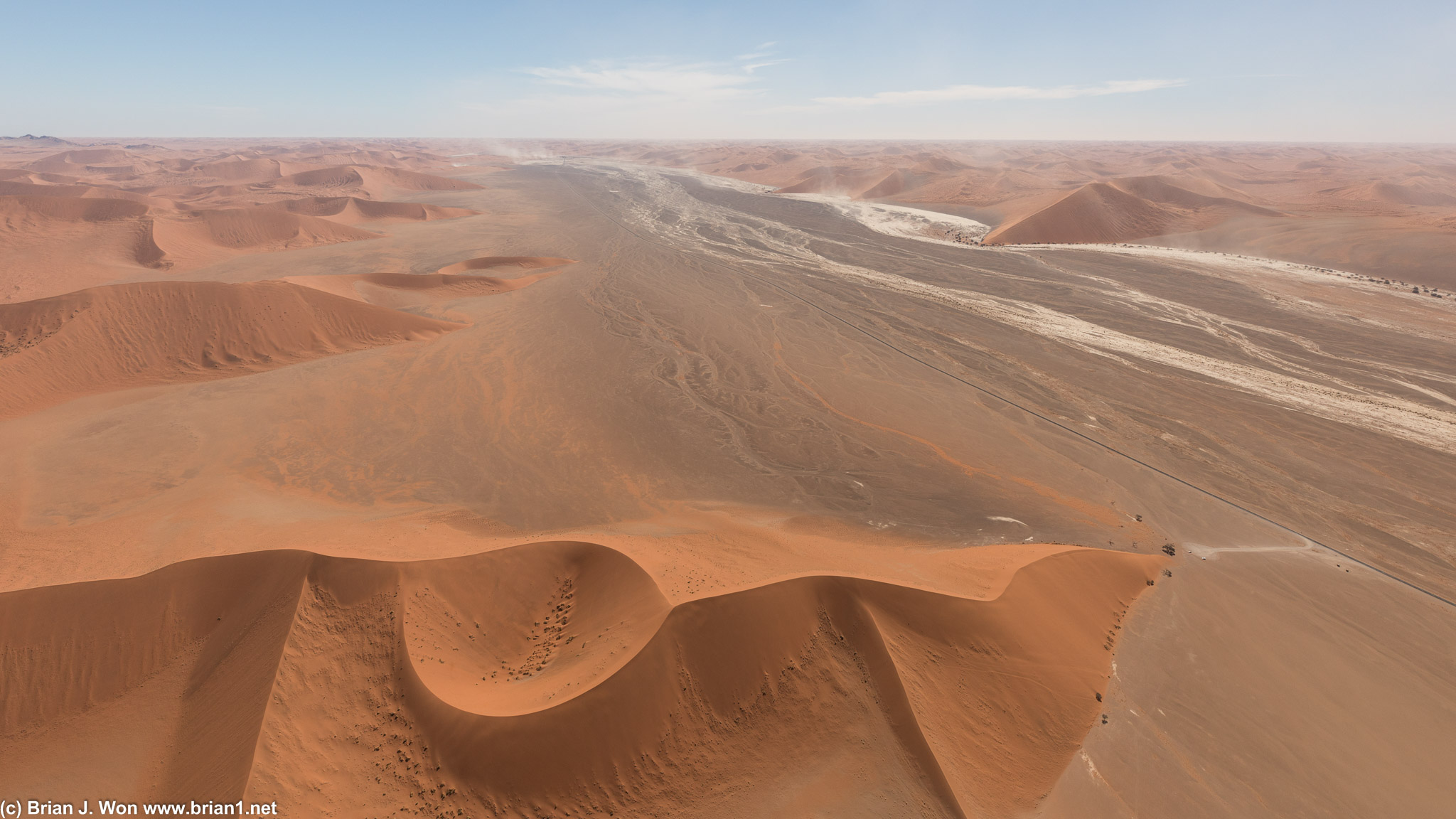 The big dish that is part of Dune 45 is invisible from the ground.