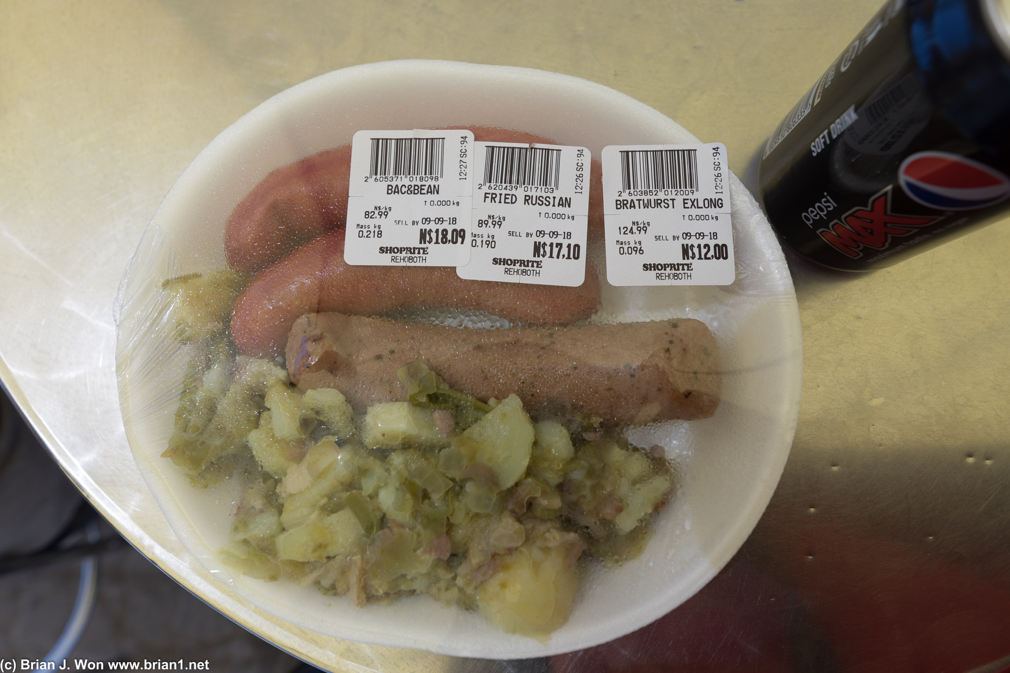 From the deli counter at Shoprite supermarket in Rehoboth.