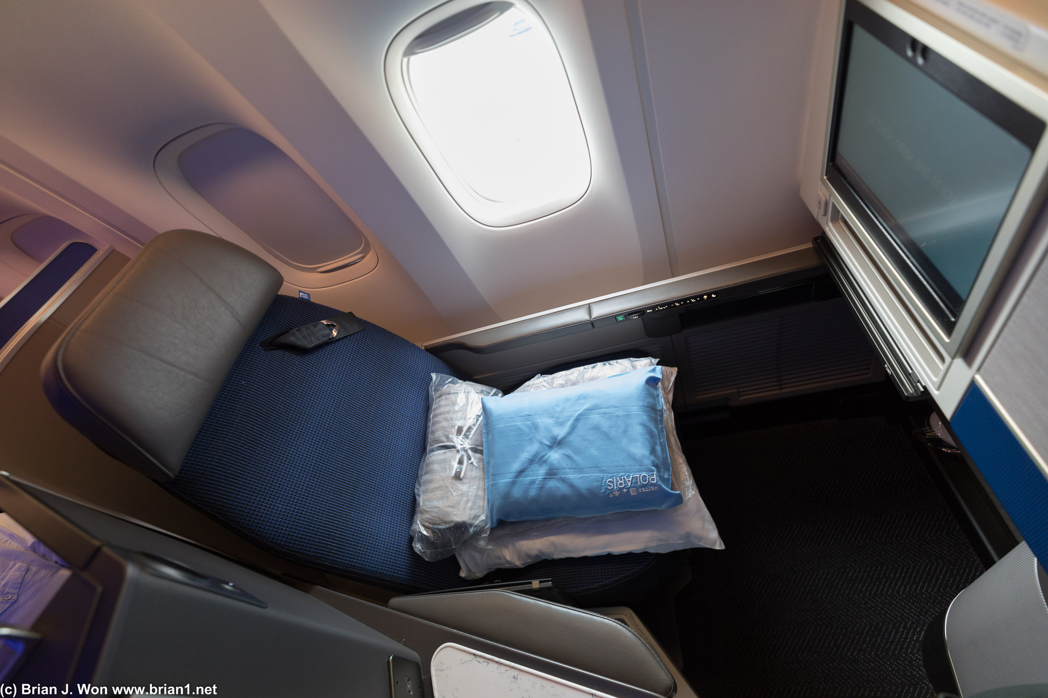 Still amazing to think United has a competitive business class product.