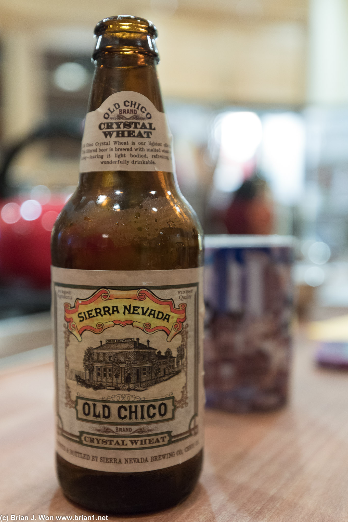 Sierra Nevada Old Chico wheat beer.