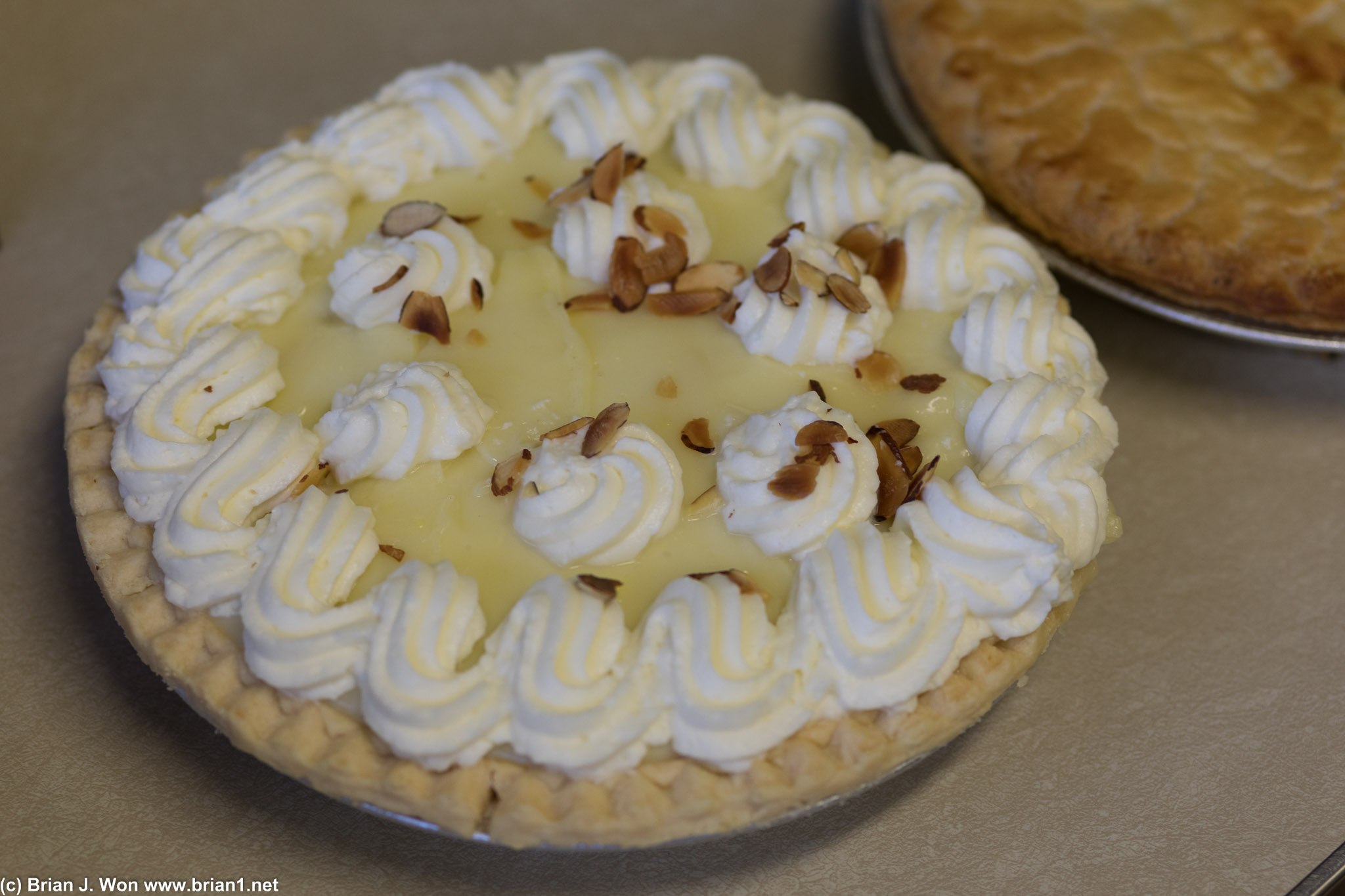 Marie Callender's banana cream pie for pi day!