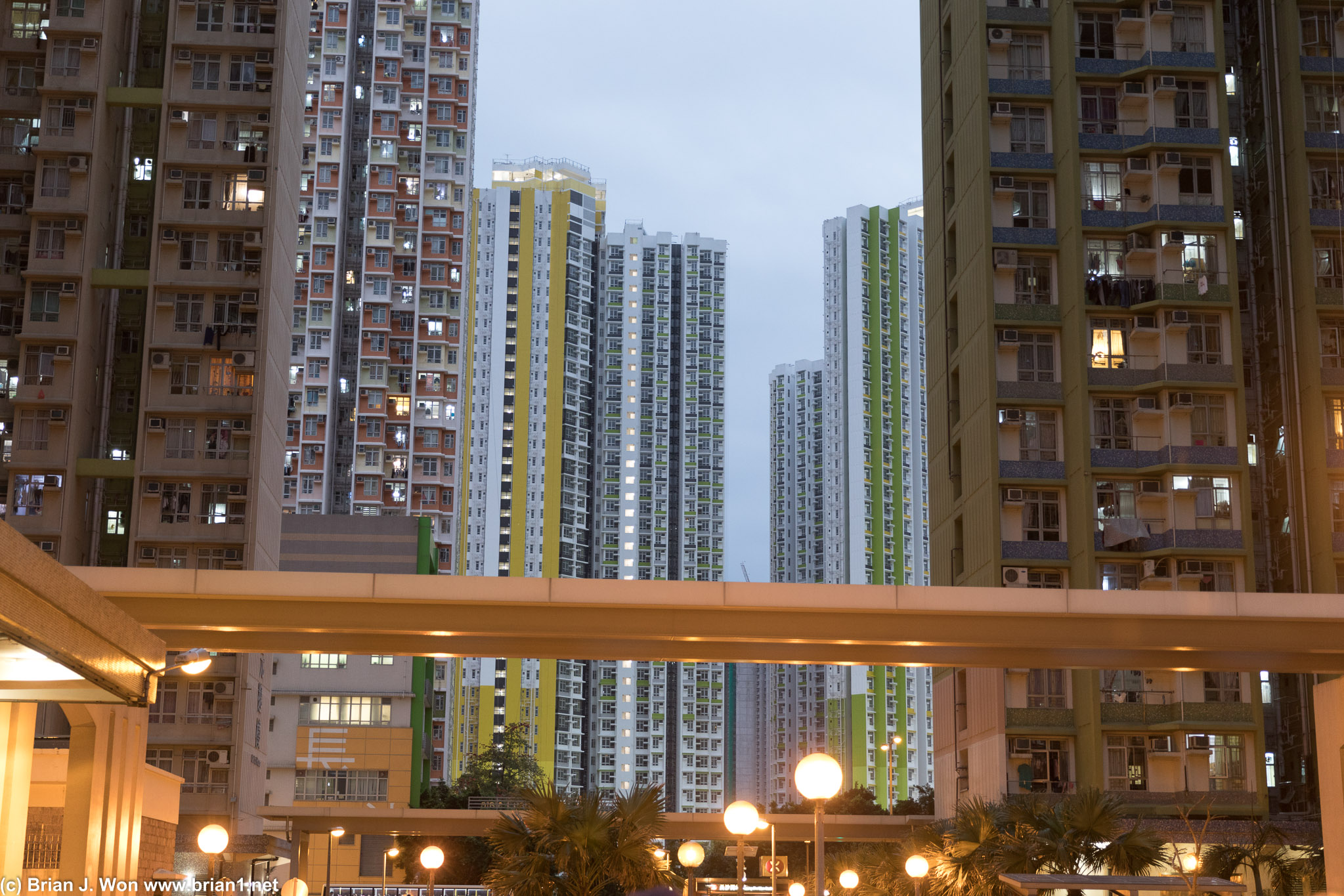 Apartment towers in Cheung Sha Wan.
