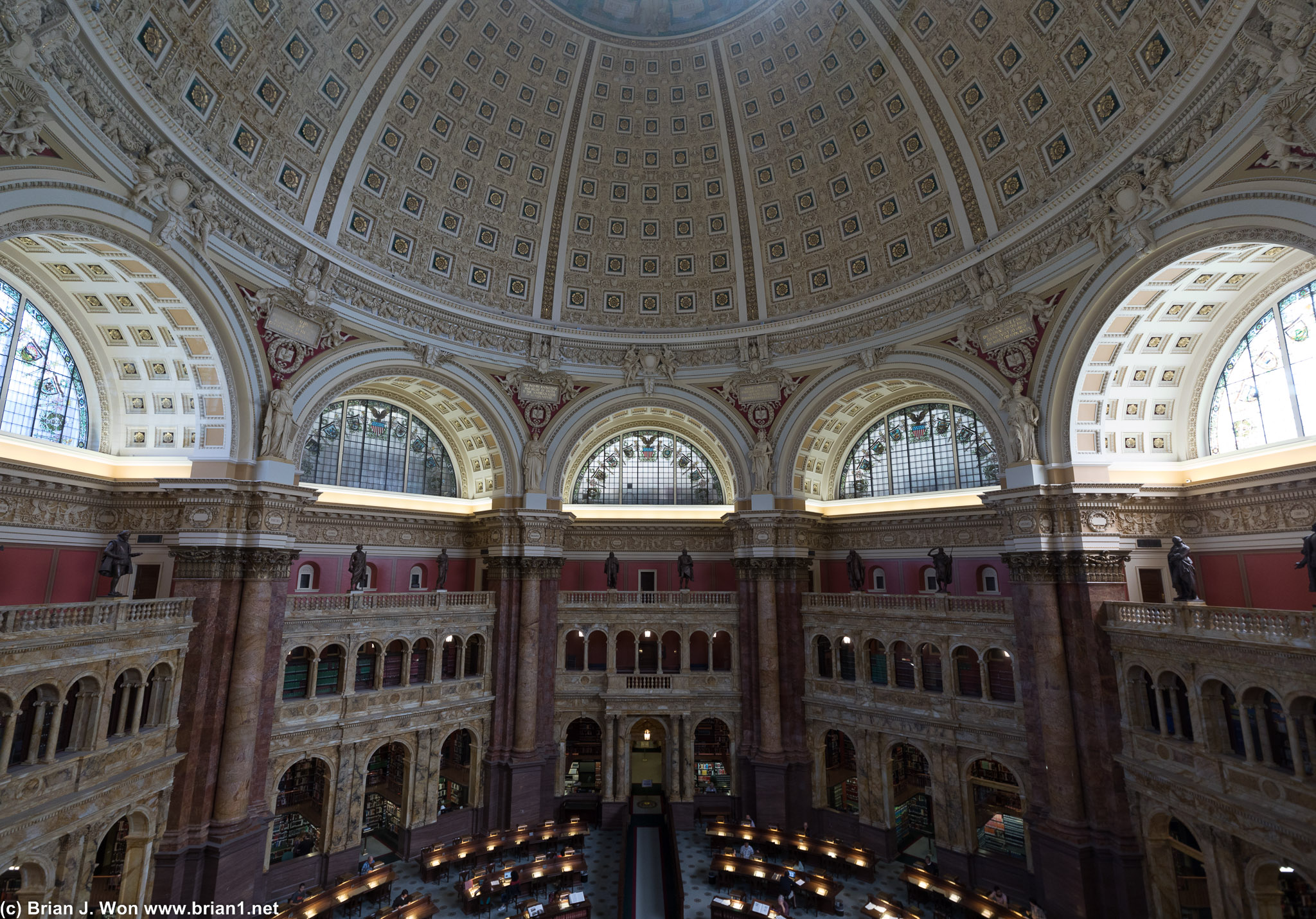 The famous main reading room.