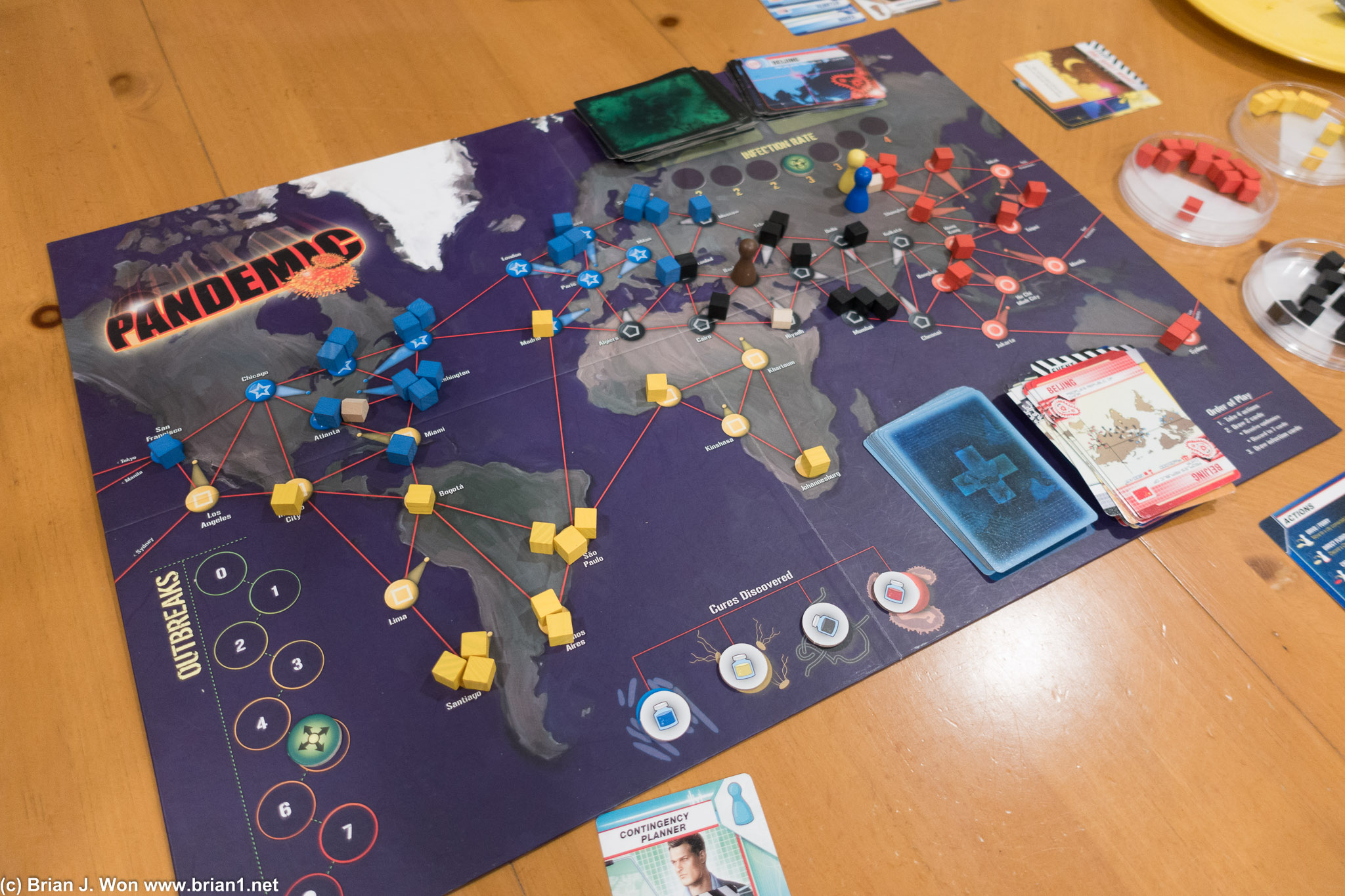 Managed victory in Pandemic.