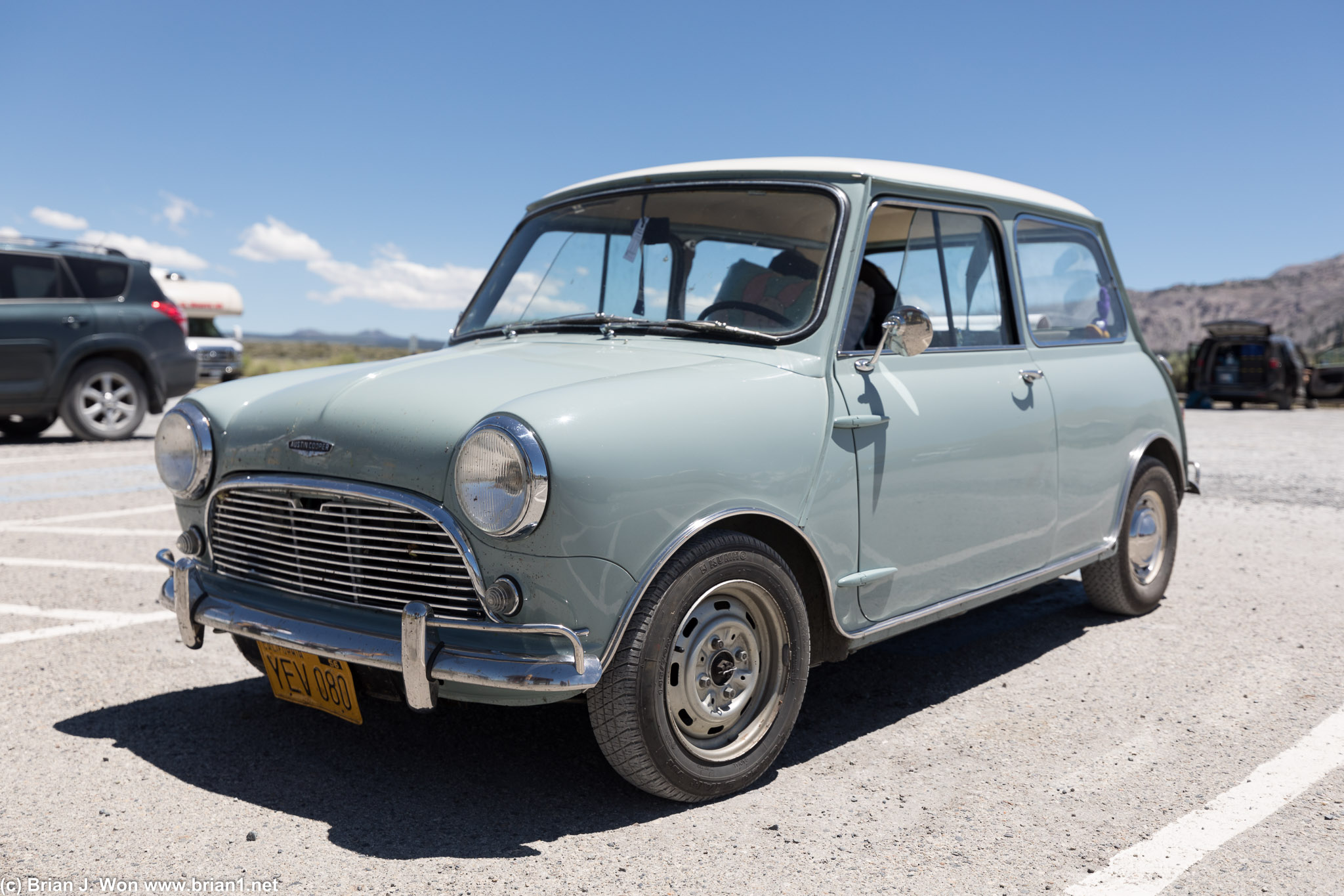 1962 Mini Cooper. Beautifully restored.
