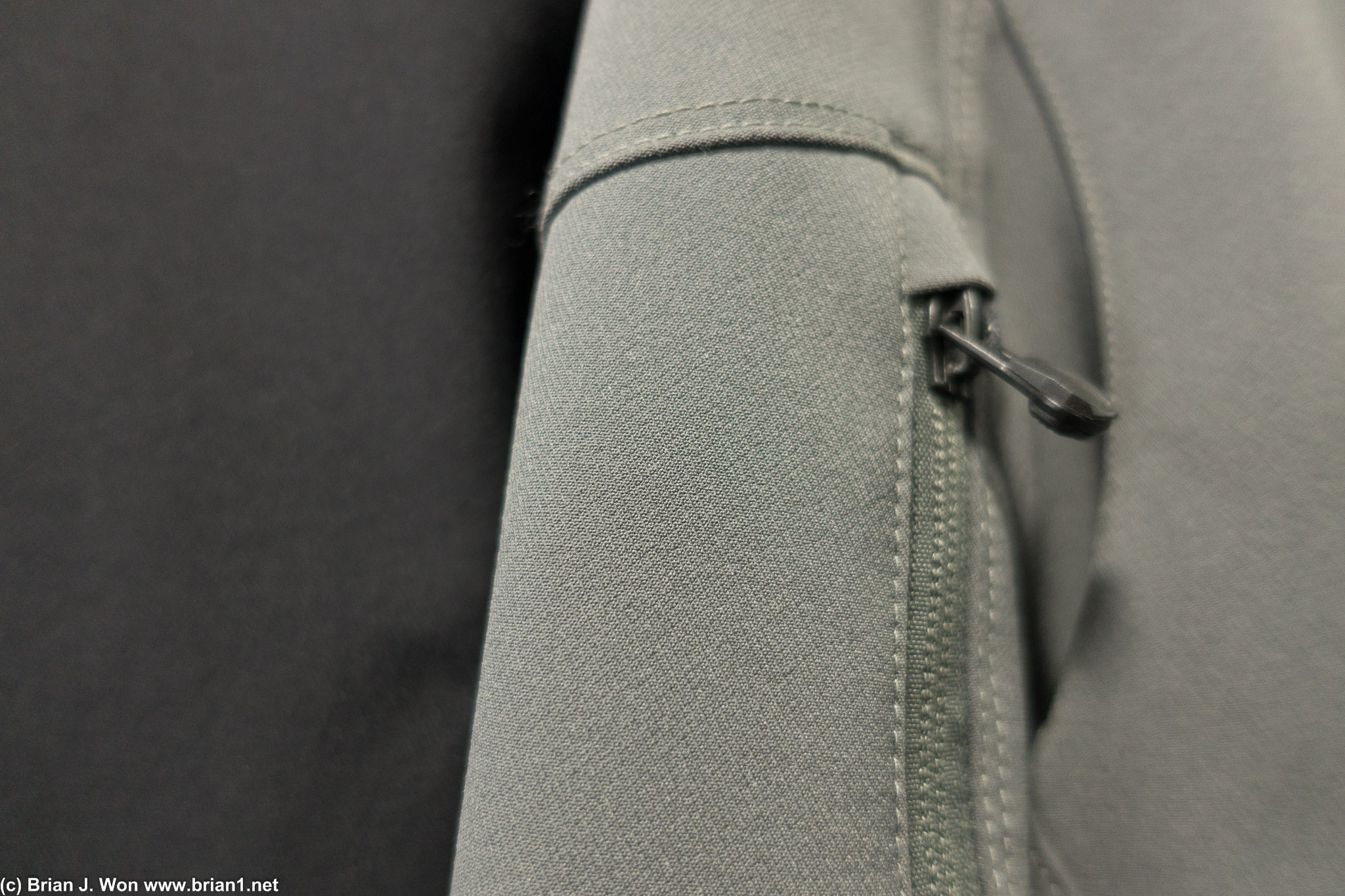 Detail shot of Ronin XT jacket.