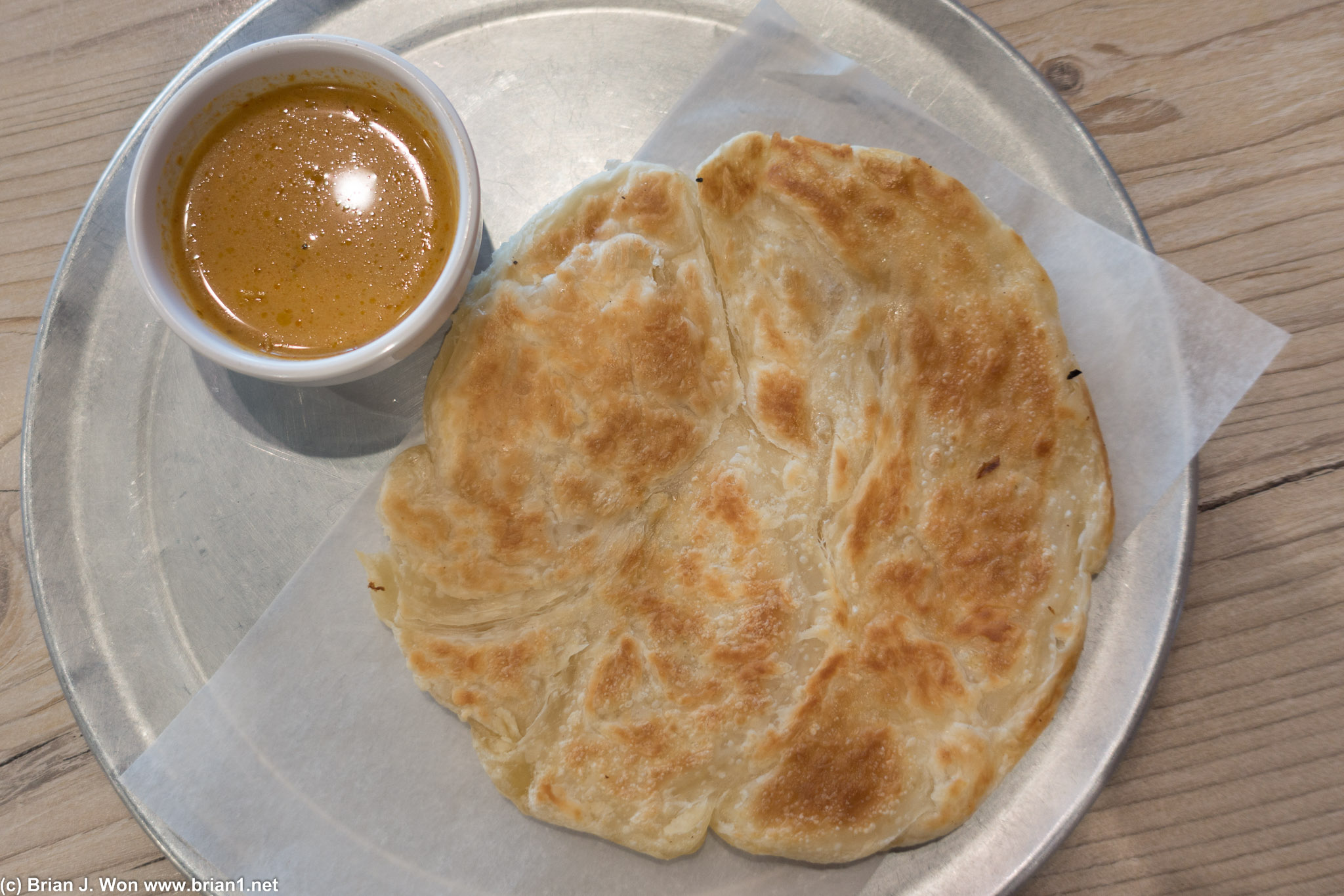 Roti. Good but nothing special.