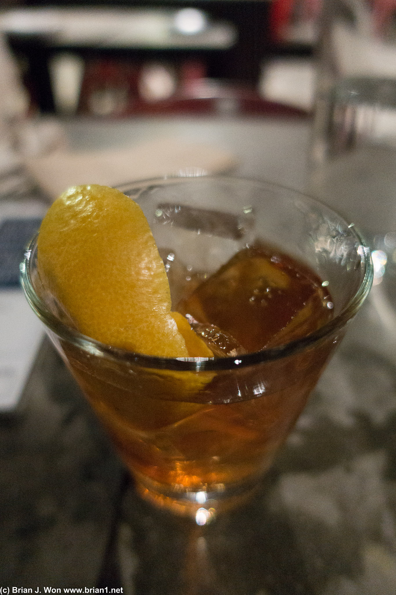 Slow n' low old fashioned.