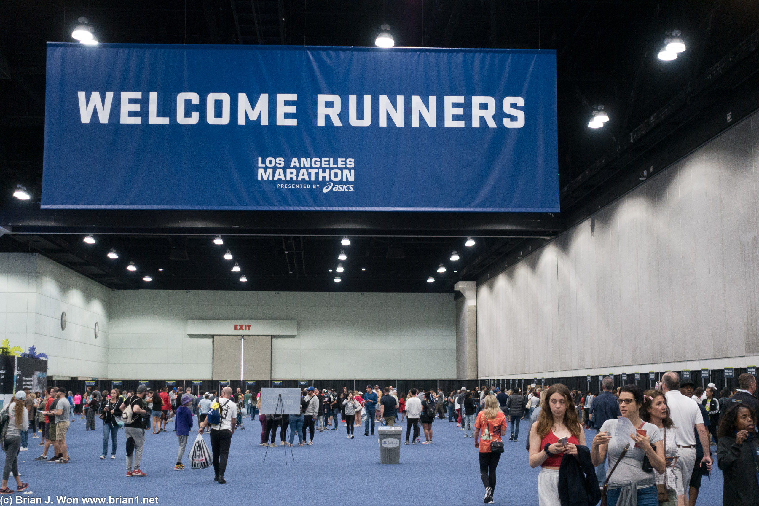 Welcome Runners. The entry hall feels... weird this year.