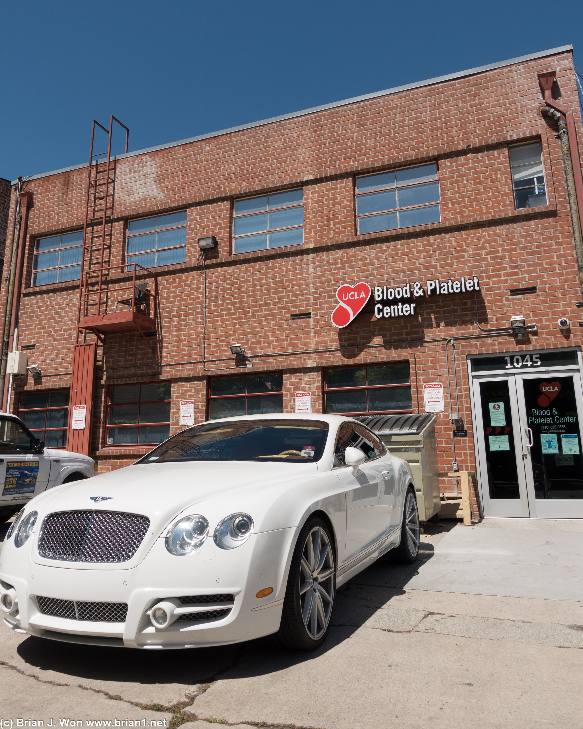 Do you get a free Bentley if you give blood?