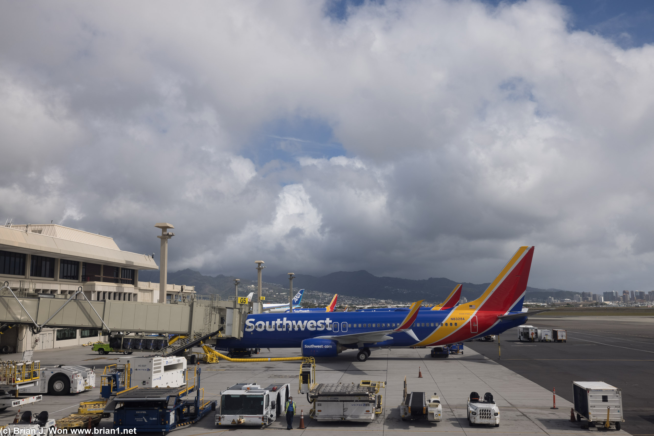 Southwest Airlines does booming business with their new Hawaii routes.