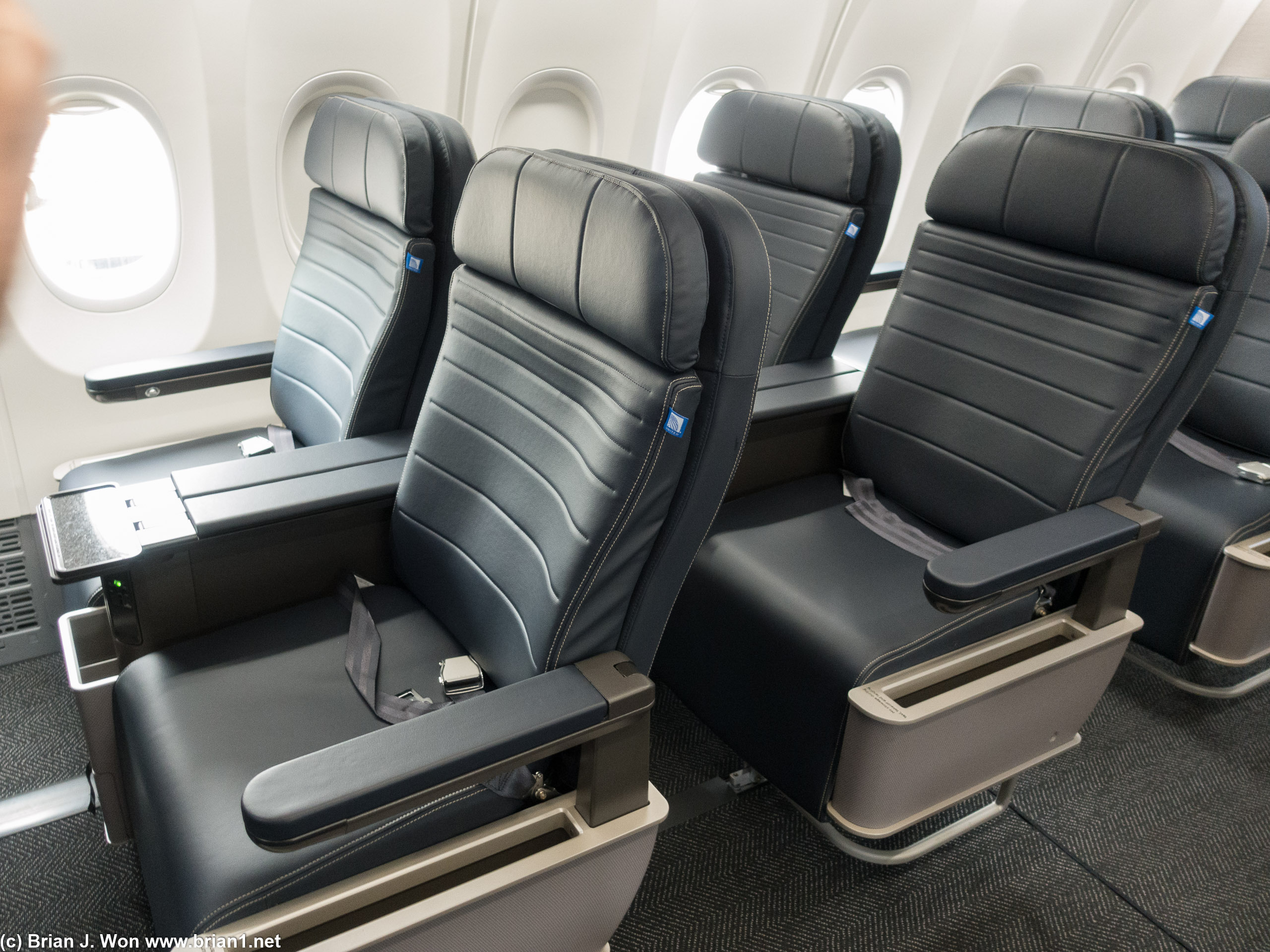United's "new" first class seat is now more than 5 years old.