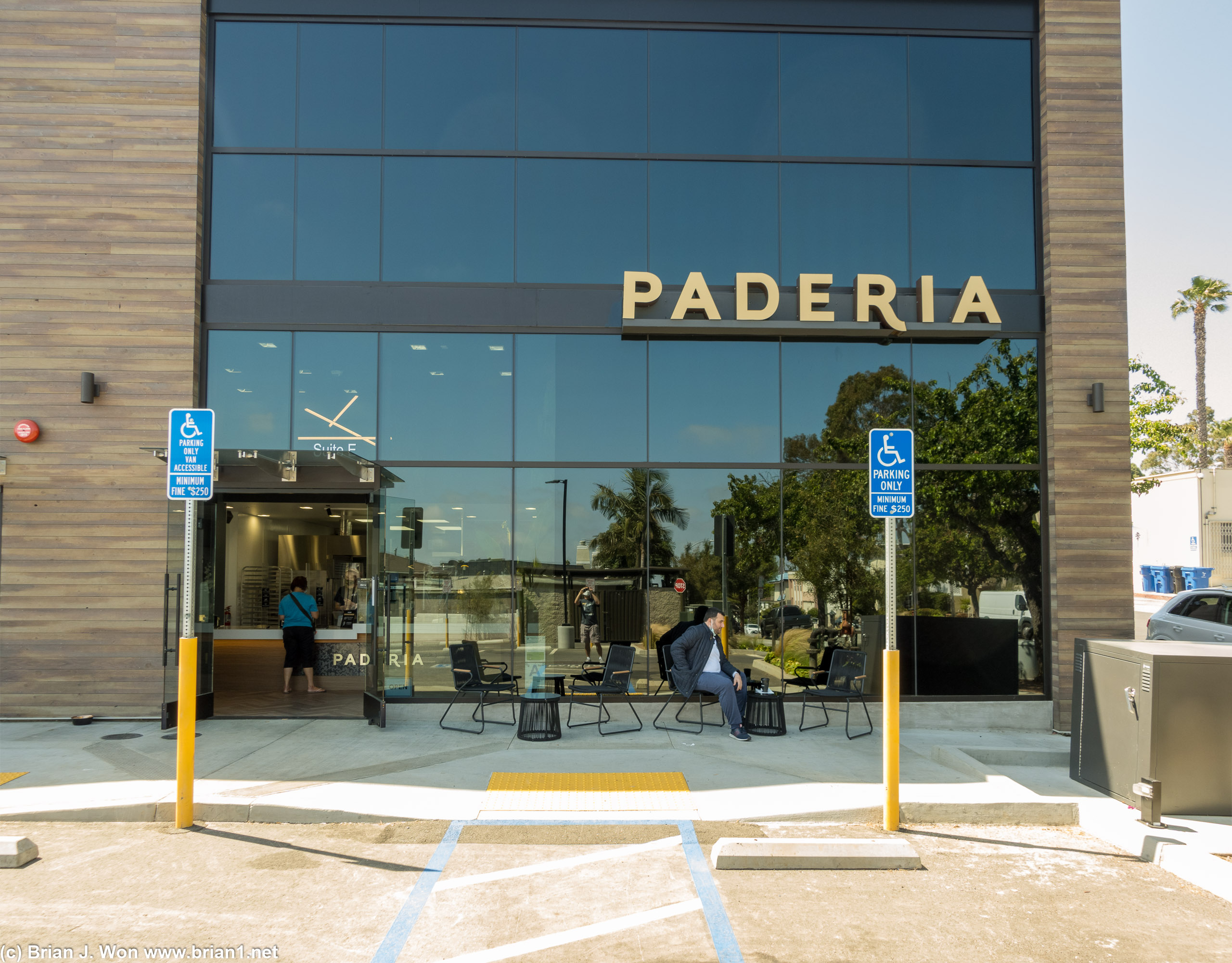 Paderia's new Santa Monica/West LA location.