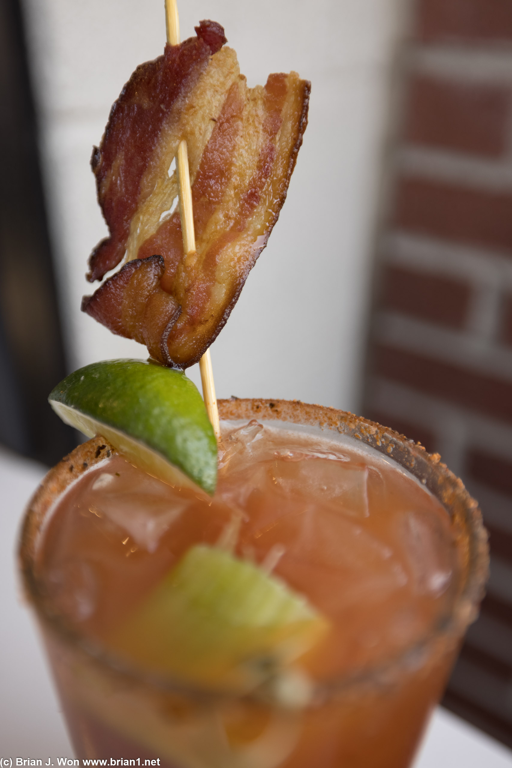 Bacon bloody mary at Hash Kitchen.