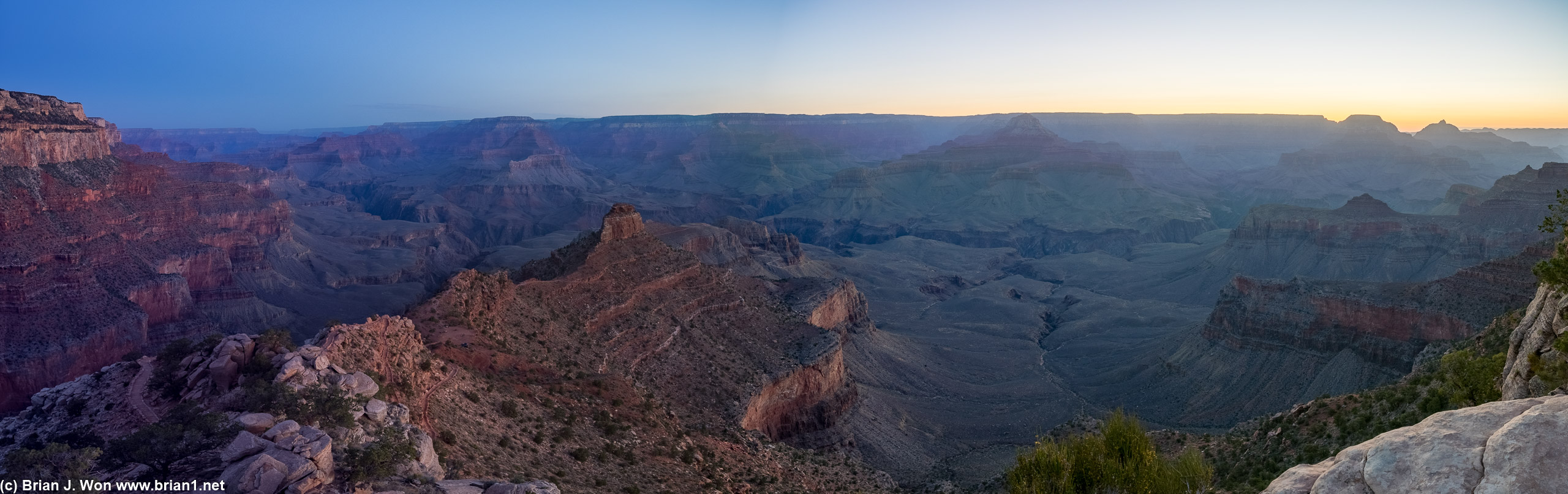 Starting to soak in just how vast the Grand Canyon is.
