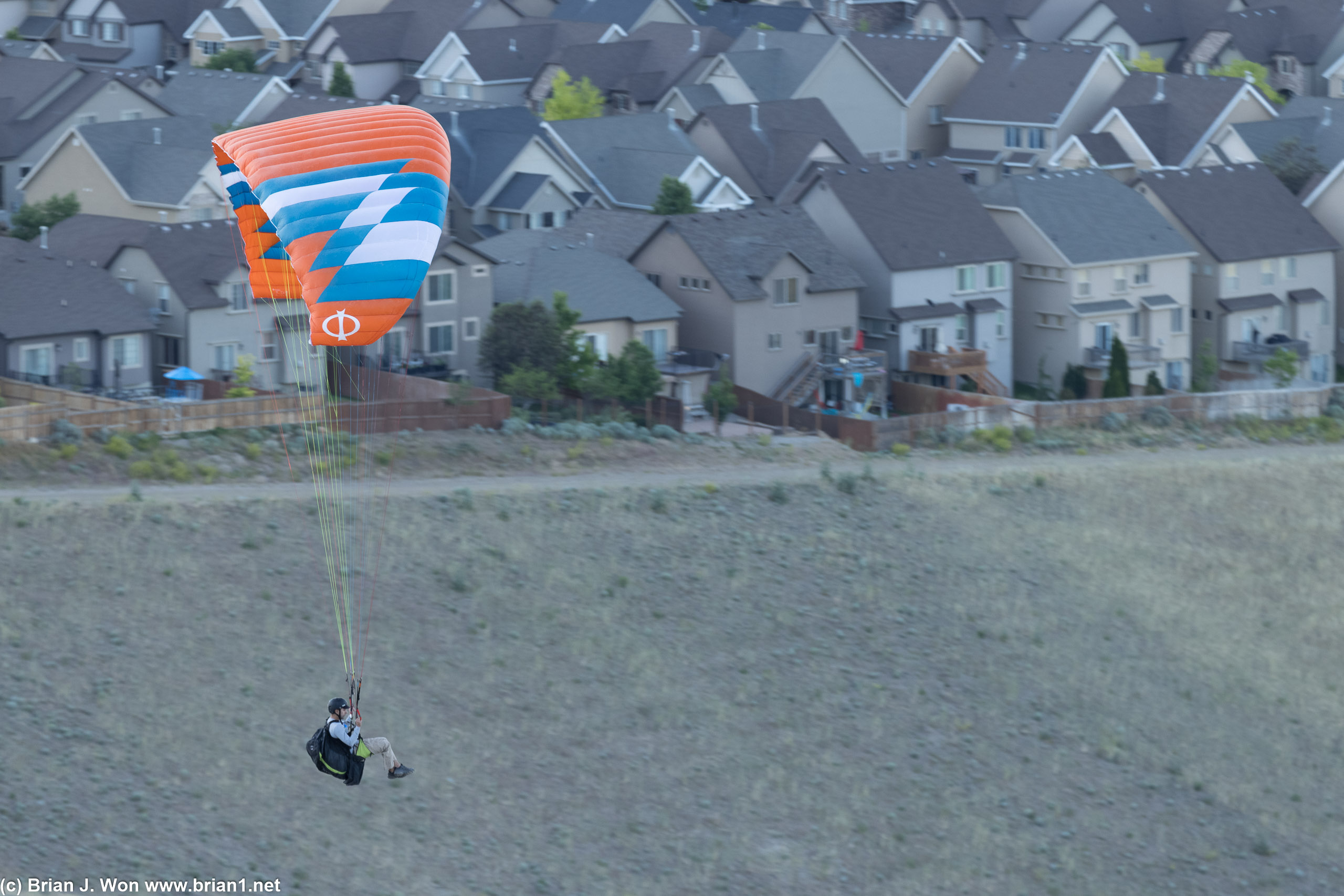 Paragliding is a thing in Salt Lake City.