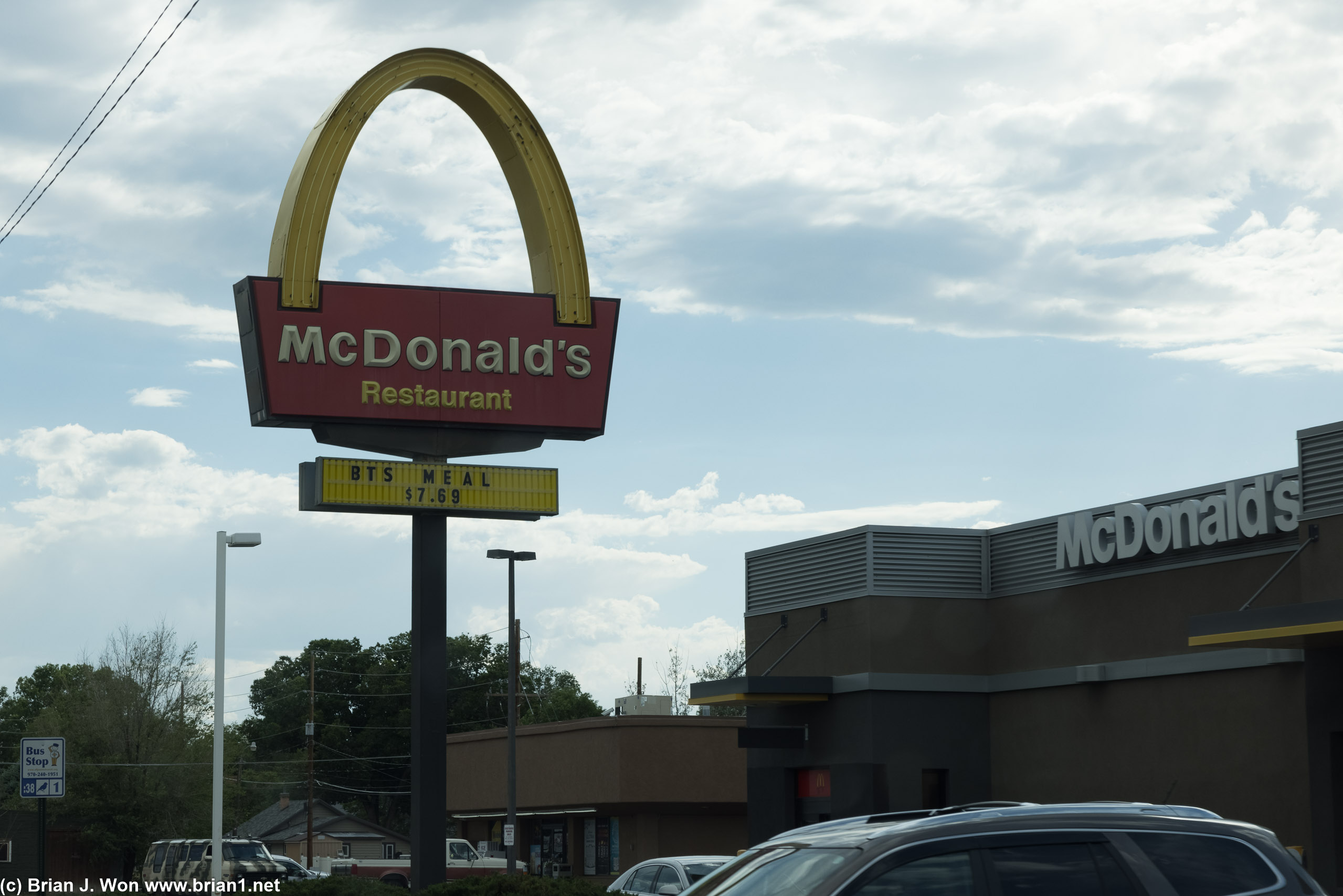 This McDonald's lost an arch.