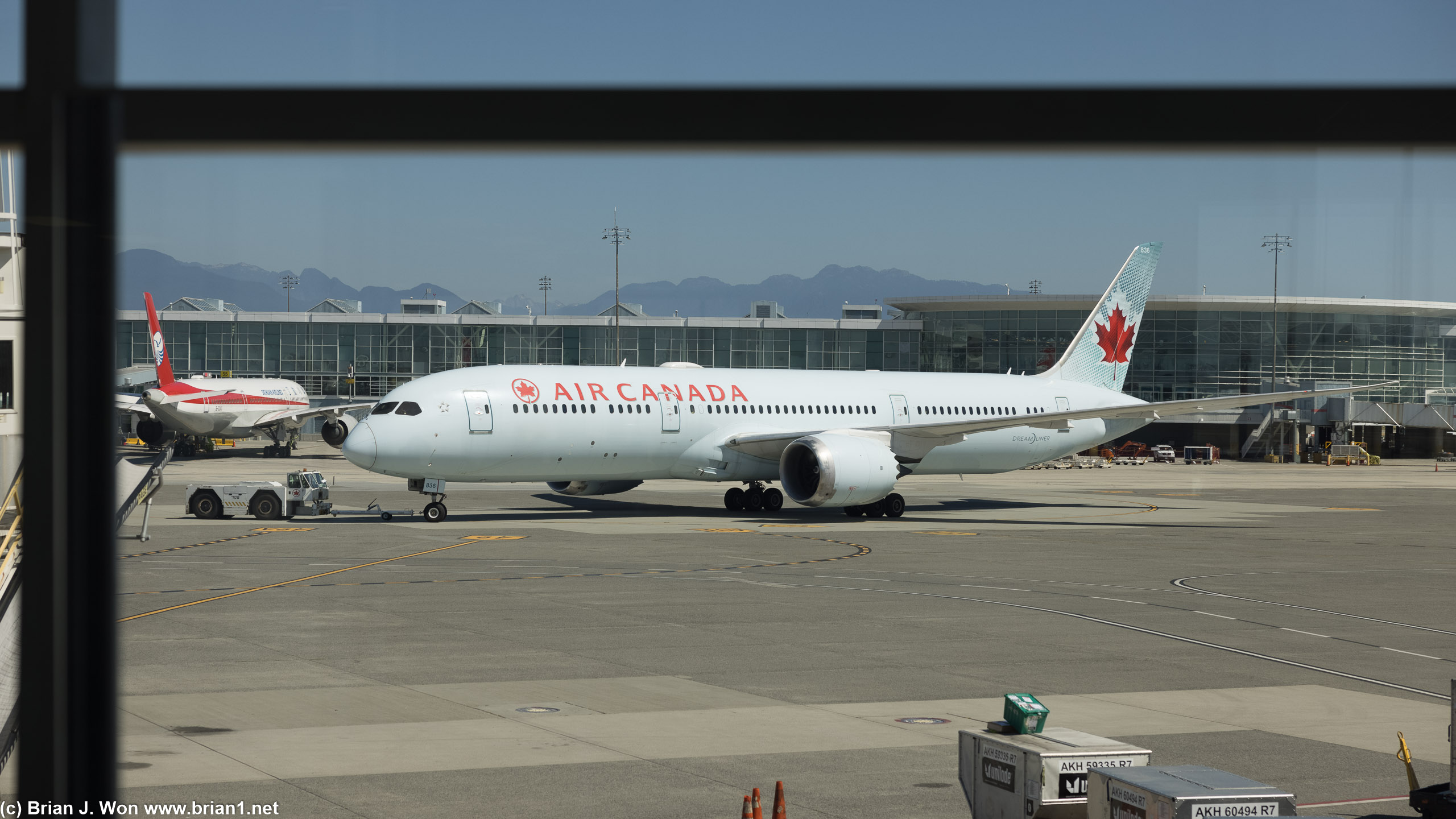 Air Canada Boeing 787-9.
