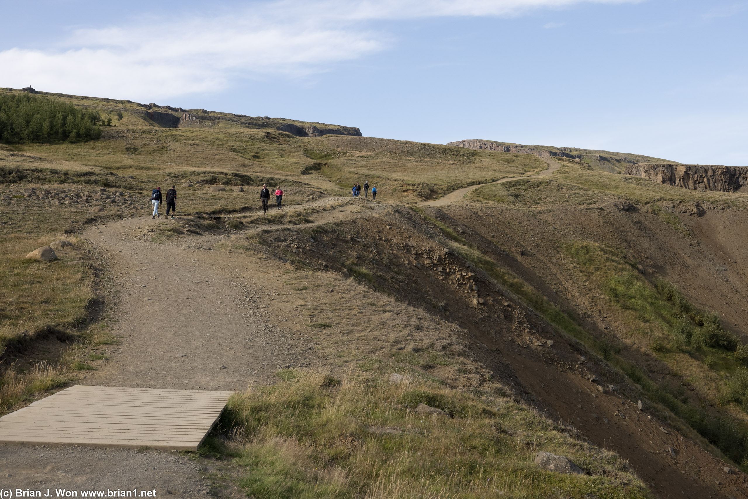 Iceland's trail system is incredibly well-maintained.