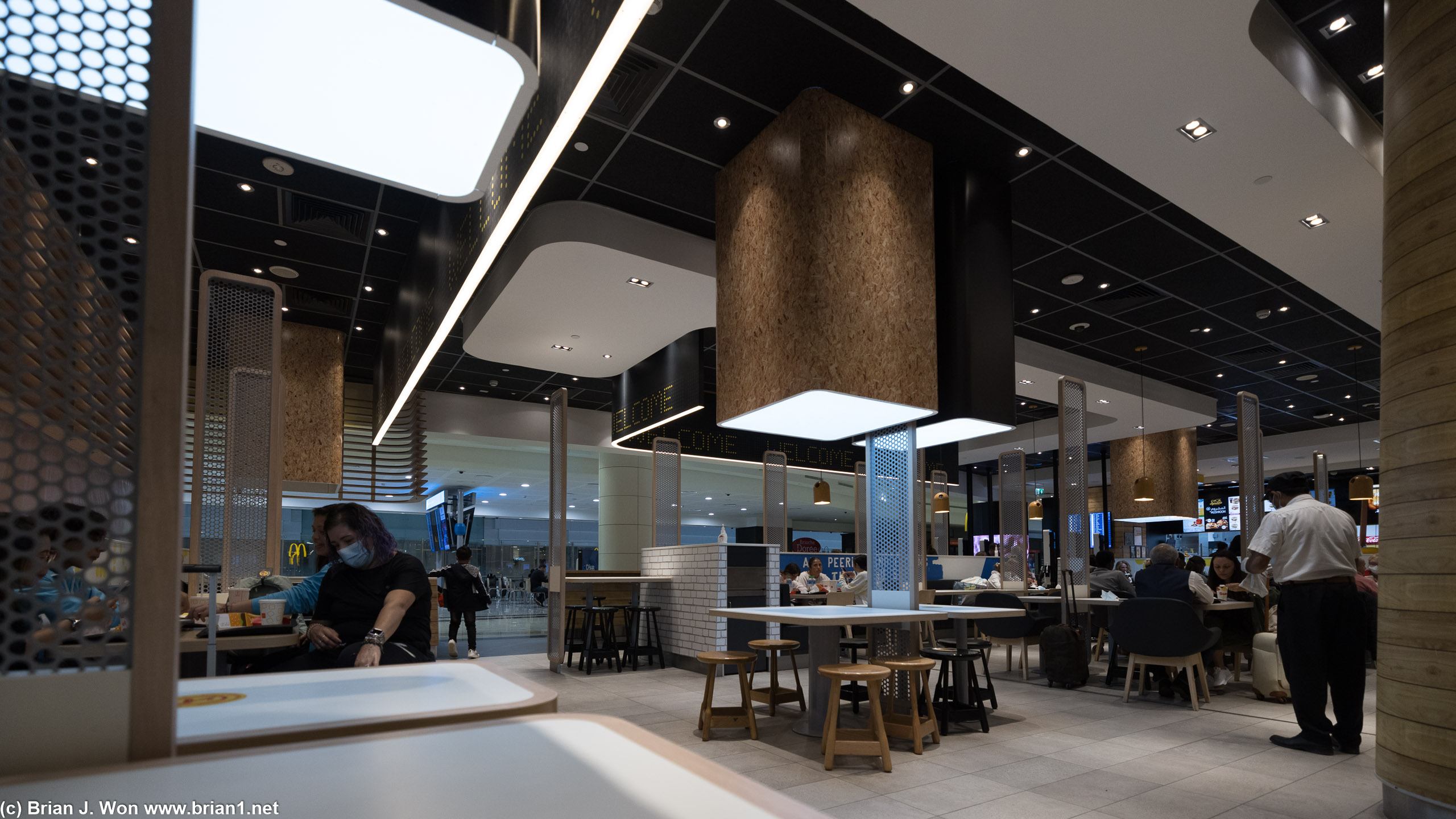 Of course a McDonald's in Dubai looks upscale.
