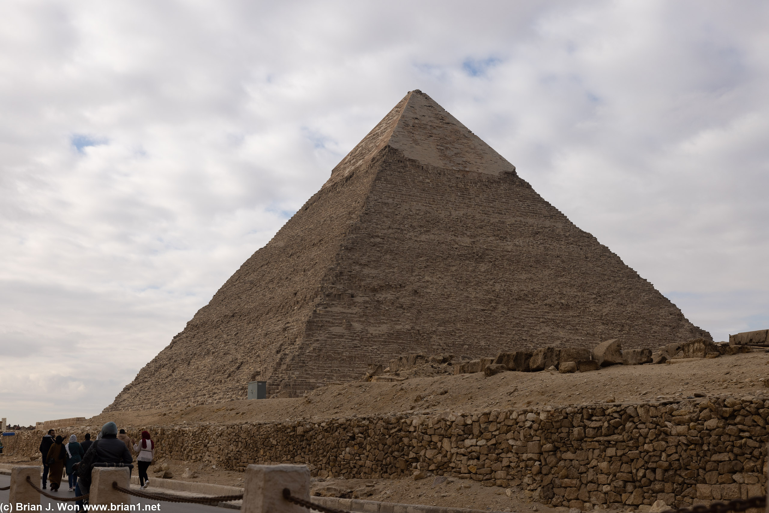 Pyramid of Khafre.