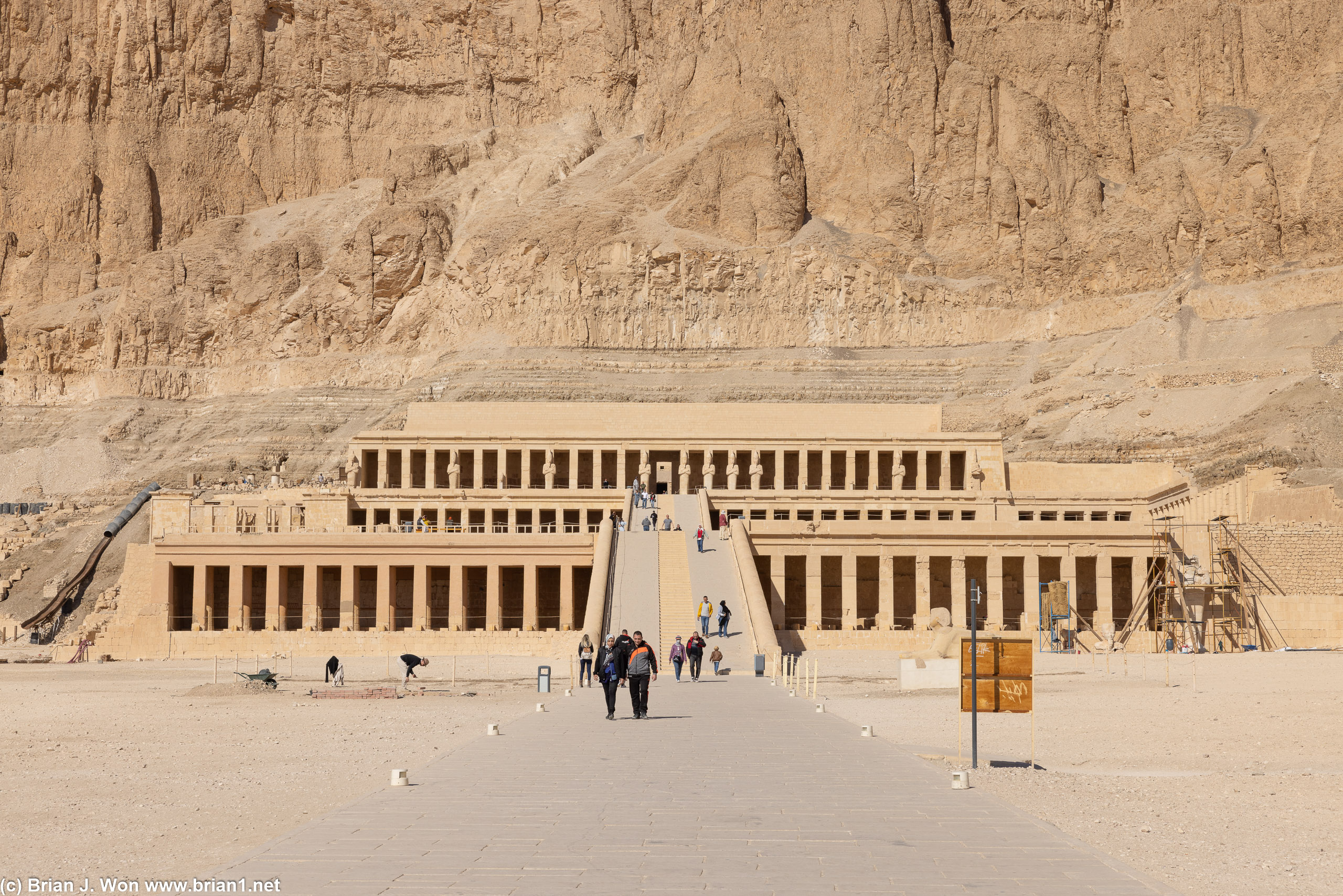 Mortuary Temple of Hatshepsut.