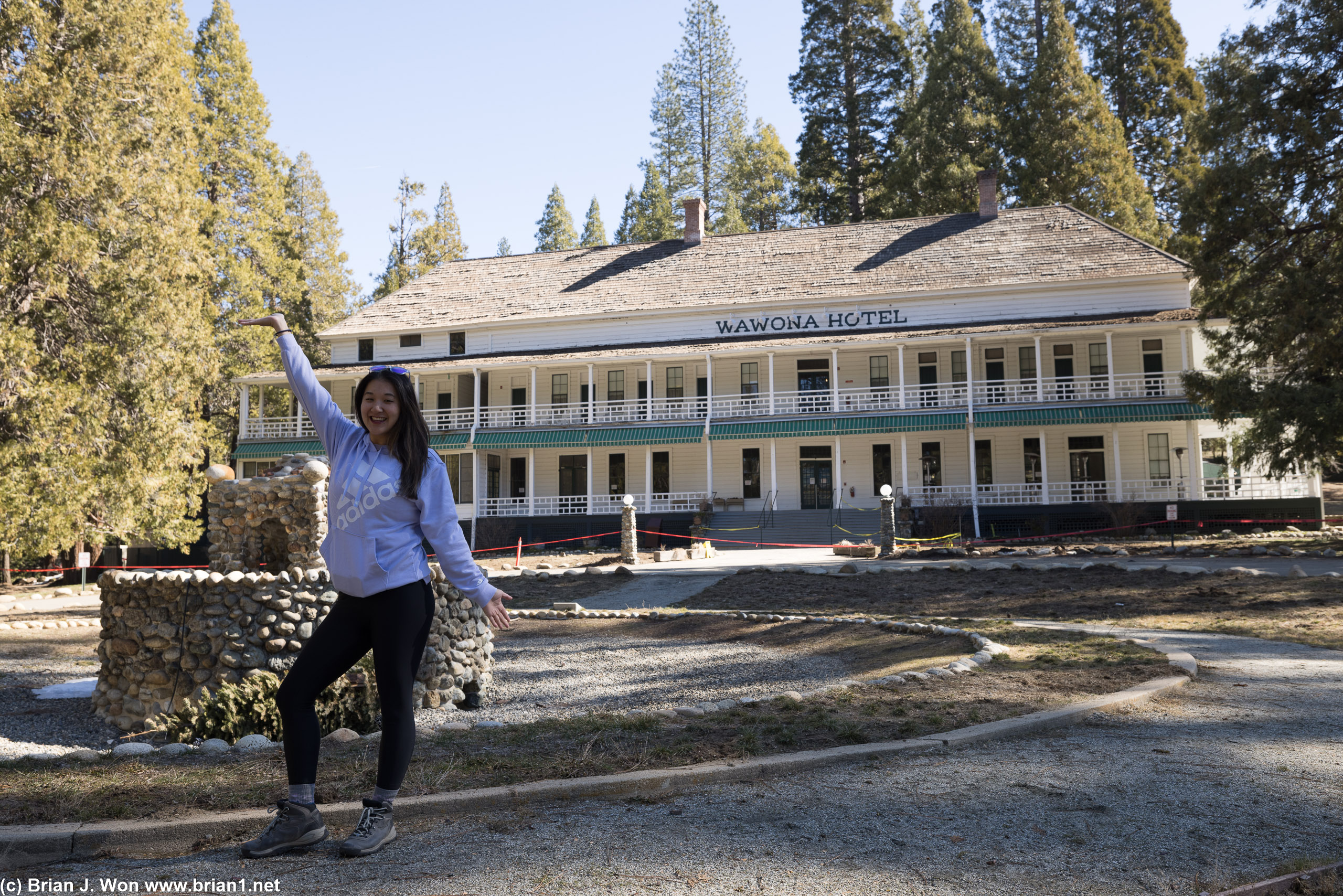 The famed (now closed) Wawona Hotel.
