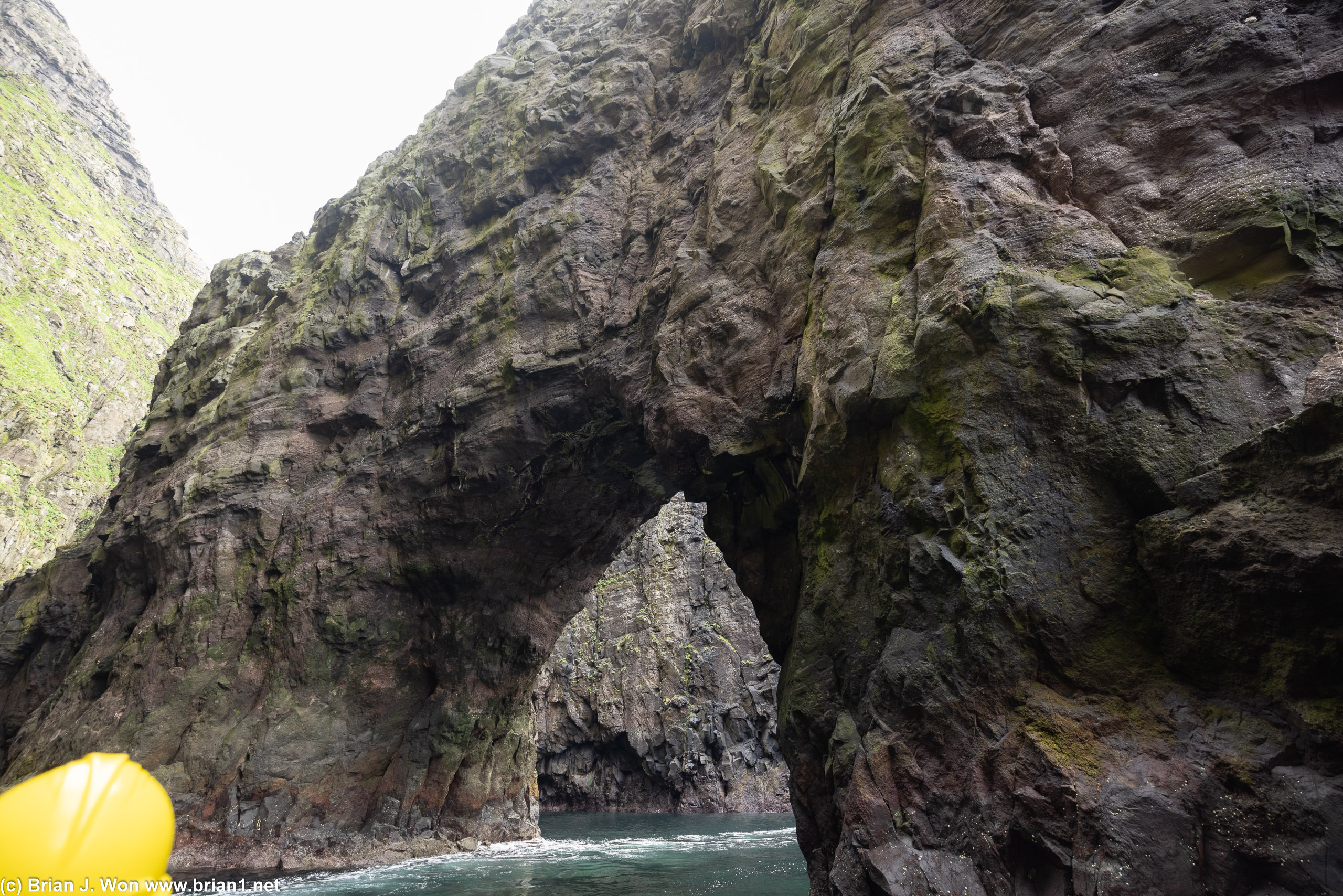 Cruised through quite a few watery arches.
