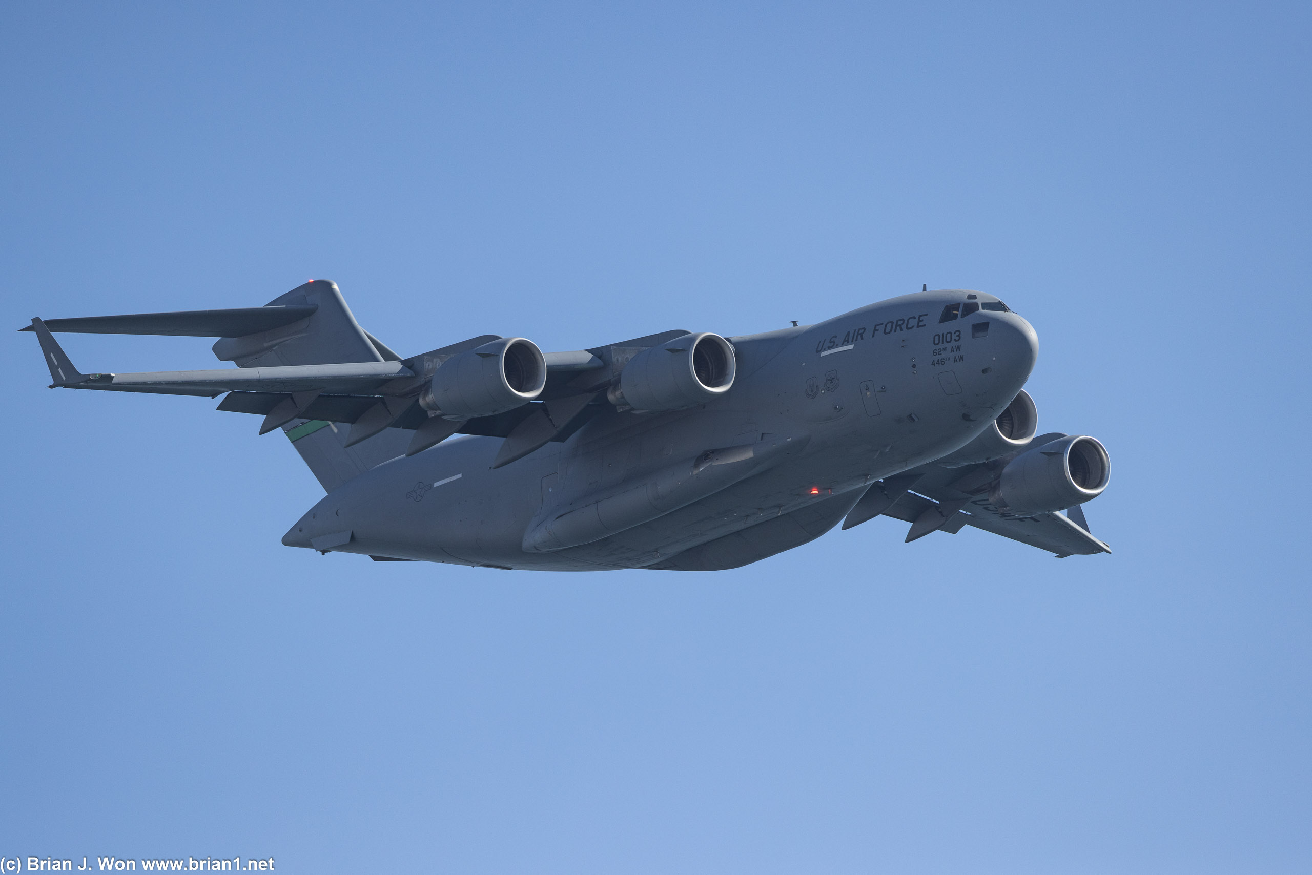 C-17 West Coast Demo Team, 62nd Airlift Wing.