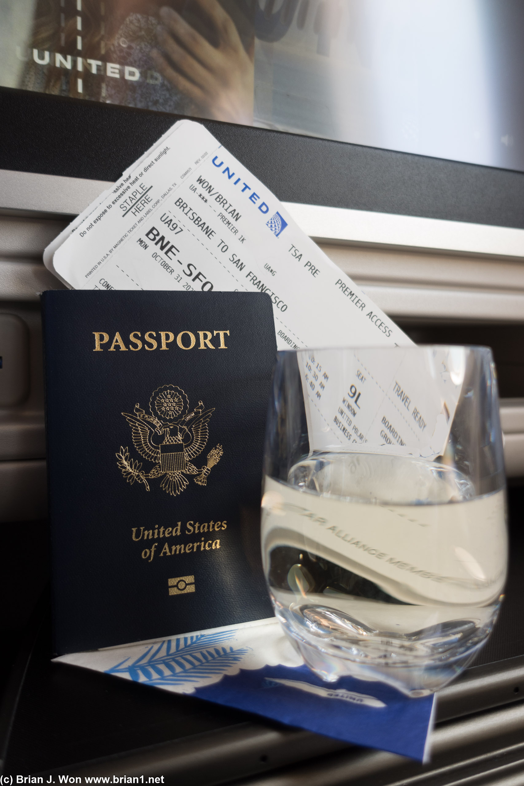 Have passport, boarding pass, and wine, will travel.