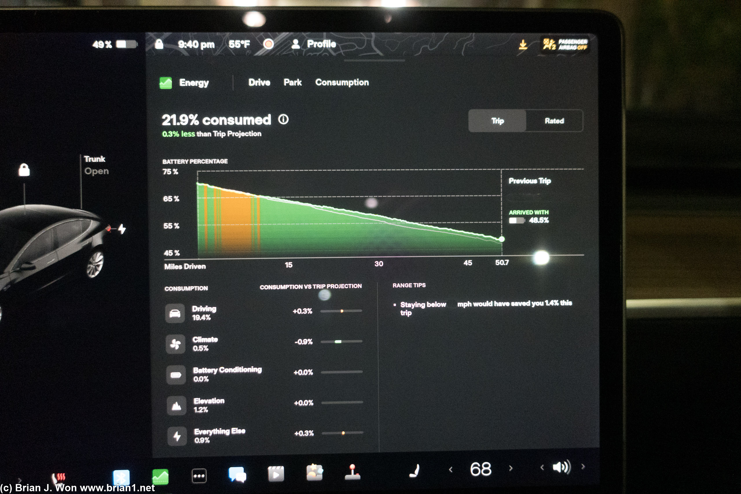 Woah, newish "Drive" feature in the Energy screen?