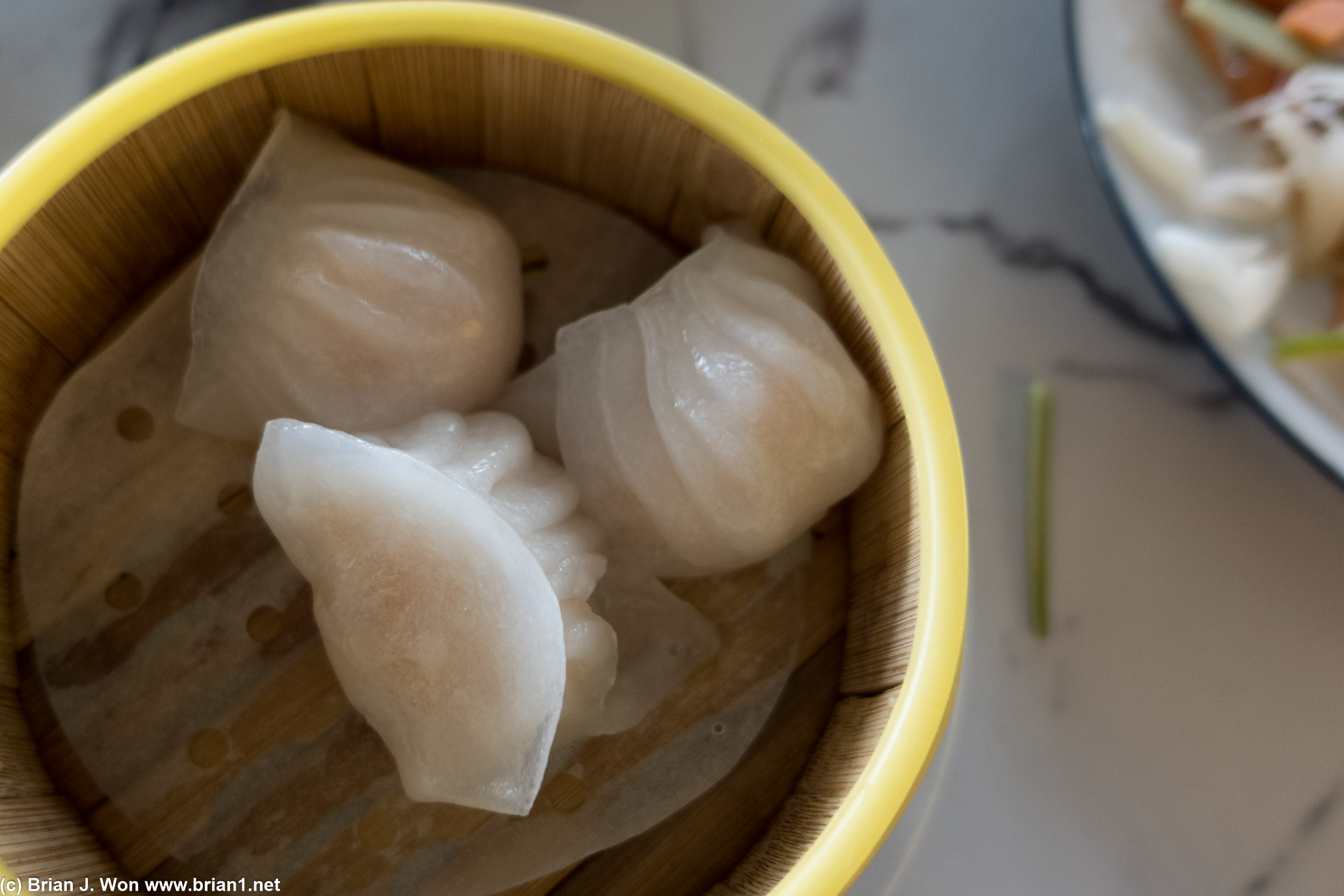 Har gow were forgettable. Not bad, not great.