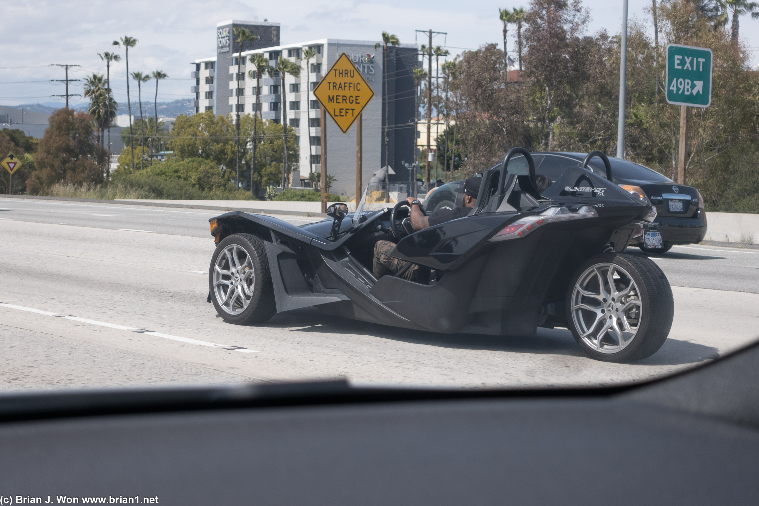 What's with all the Polaris Slingshots on the road lately?