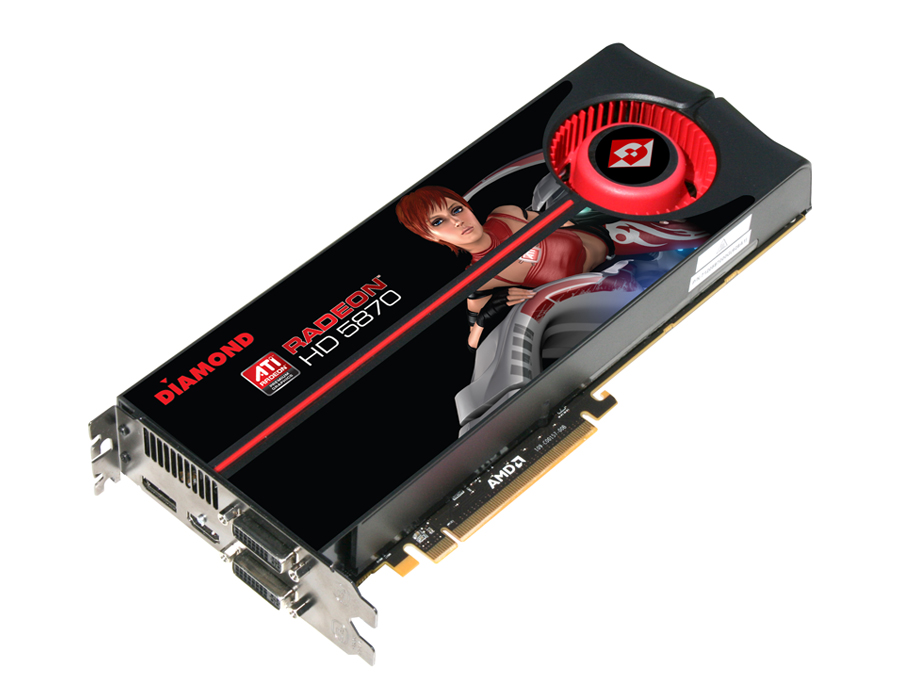 Two Diamond Radeon HD 5870 1GB